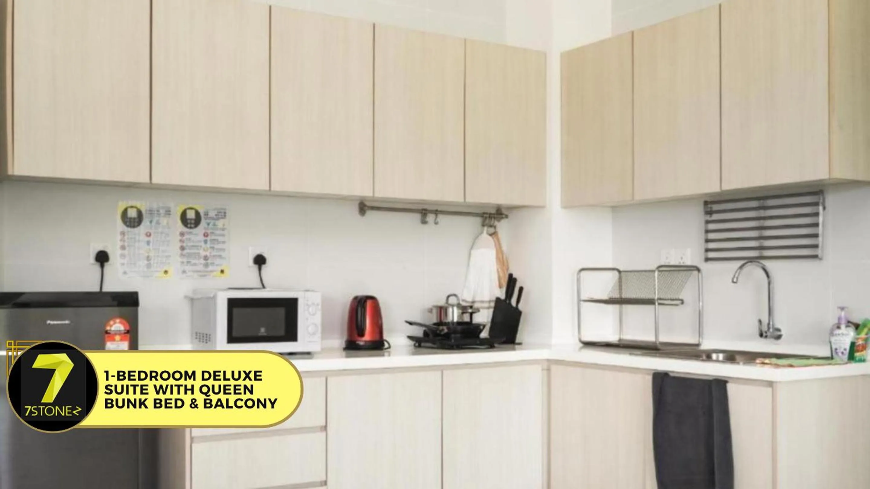 Kitchen or kitchenette in 7Stonez Residences Midhills Genting Highlands