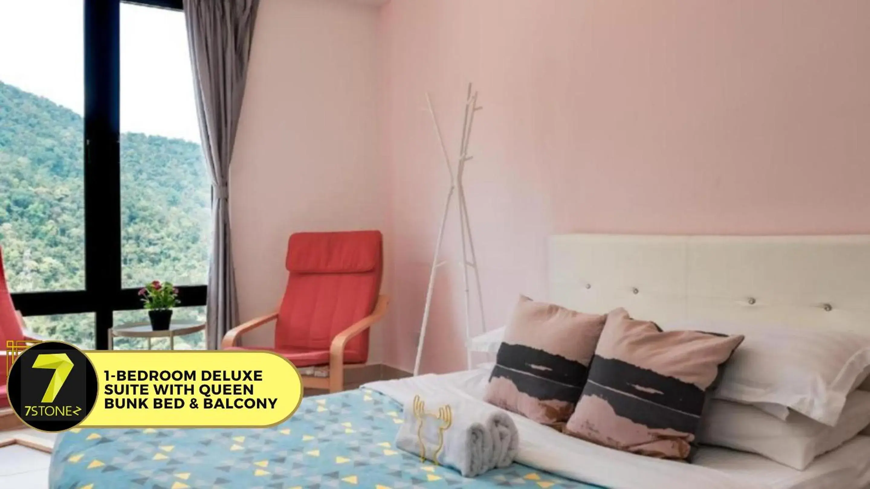 1-Bedroom Deluxe Suite with Balcony in 7Stonez Residences Midhills Genting Highlands 1-Bedroom Deluxe Suite with Balcony in 7Stonez Residences Midhills Genting Highlands
