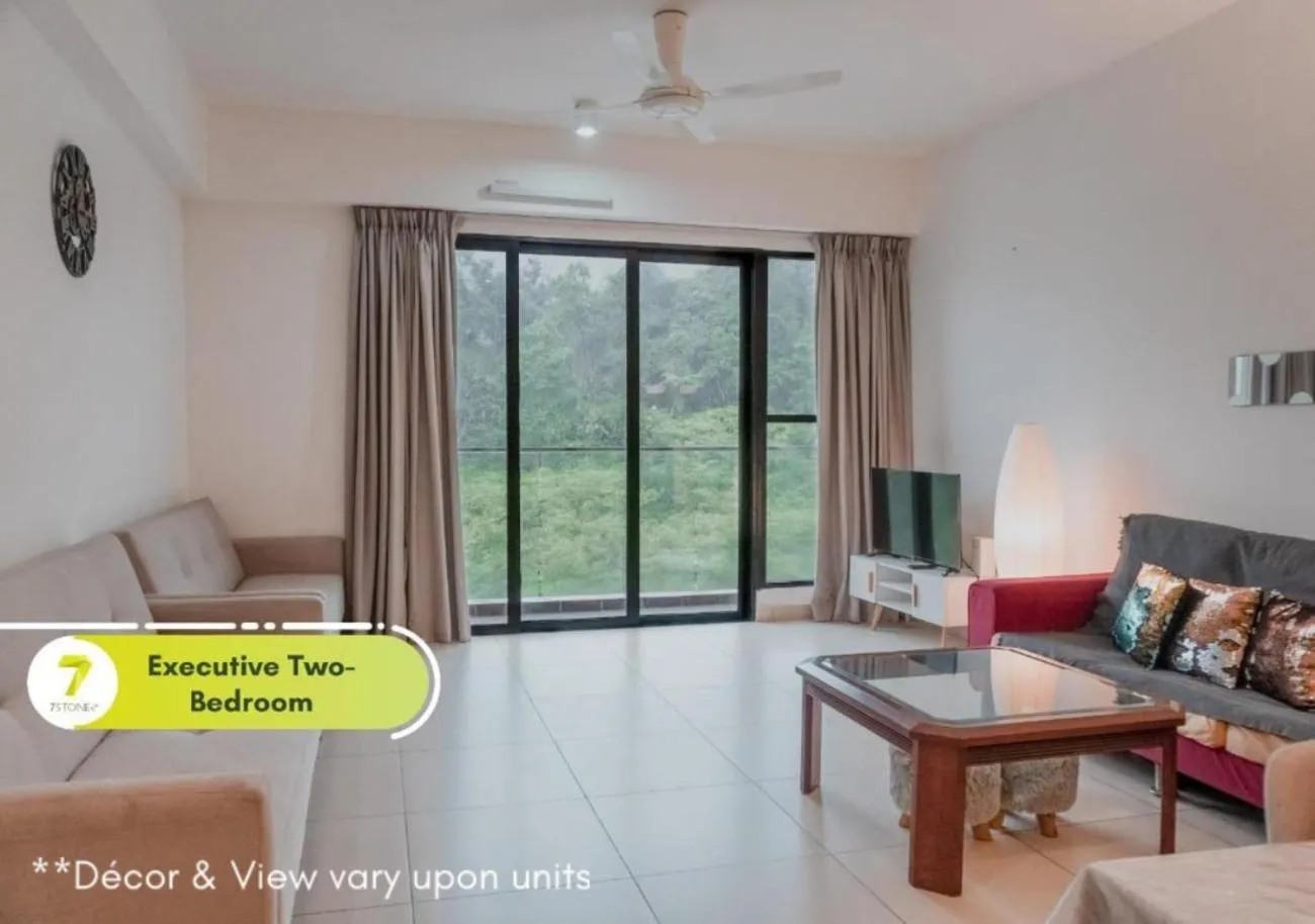 Living room in 7Stonez Residences Midhills Genting Highlands