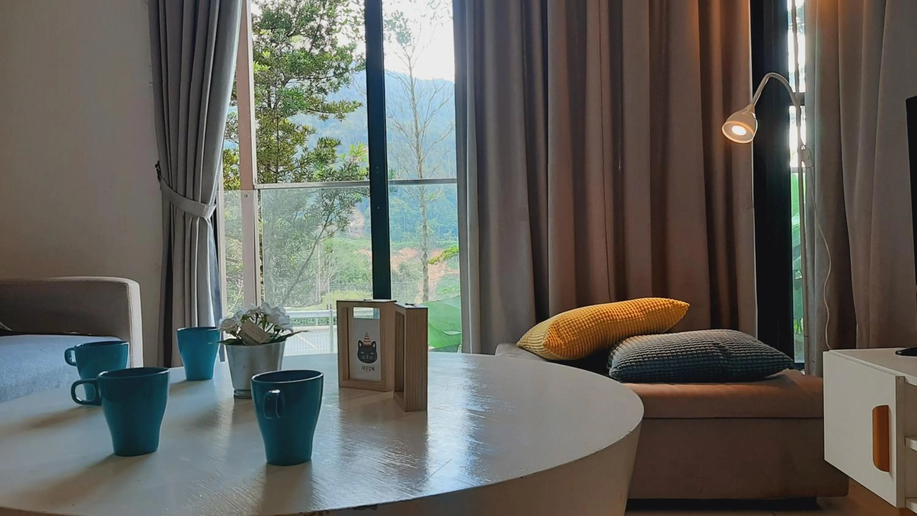 Living room in 7Stonez Residences Midhills Genting Highlands