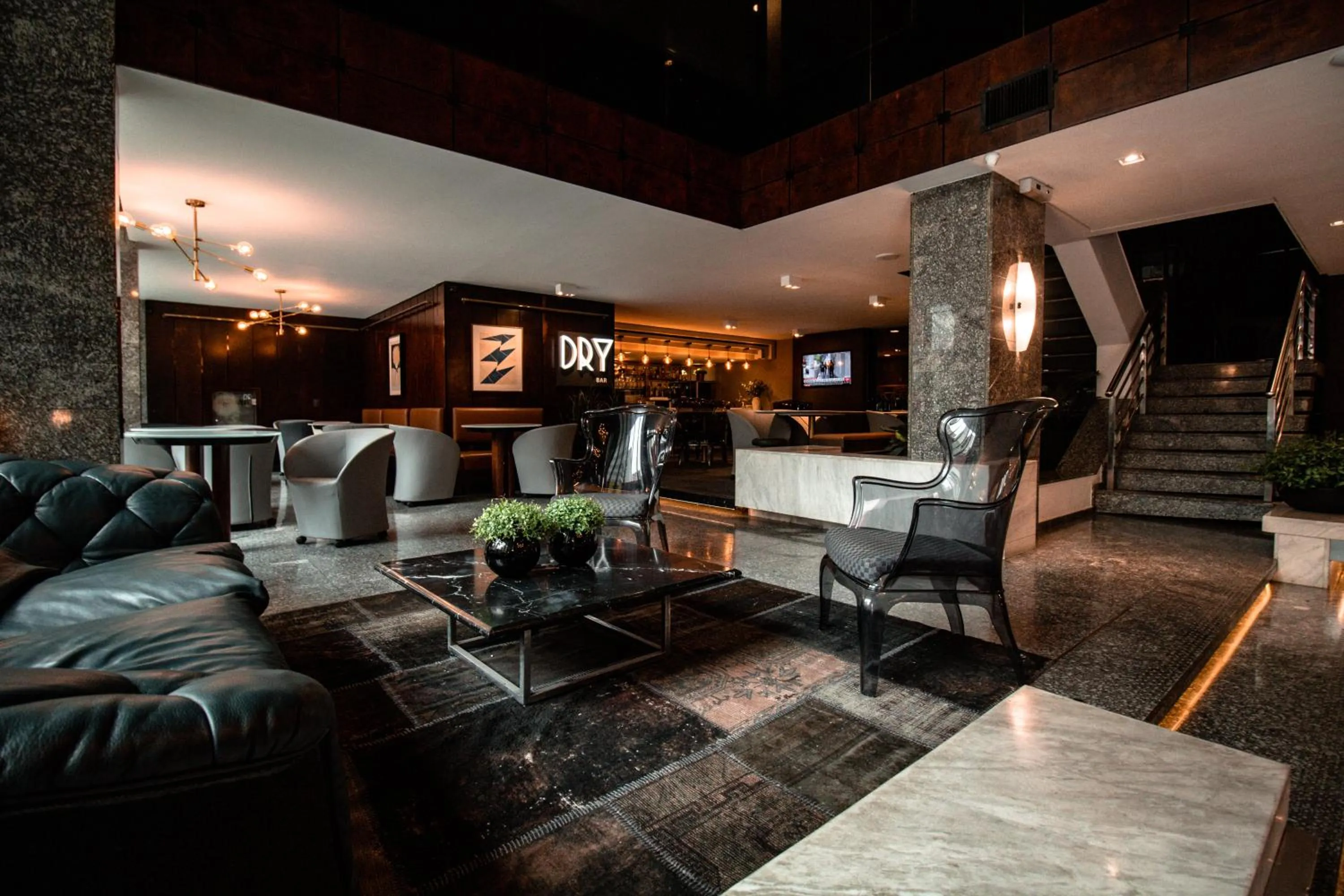 Lobby or reception in Slaviero Curitiba Centro