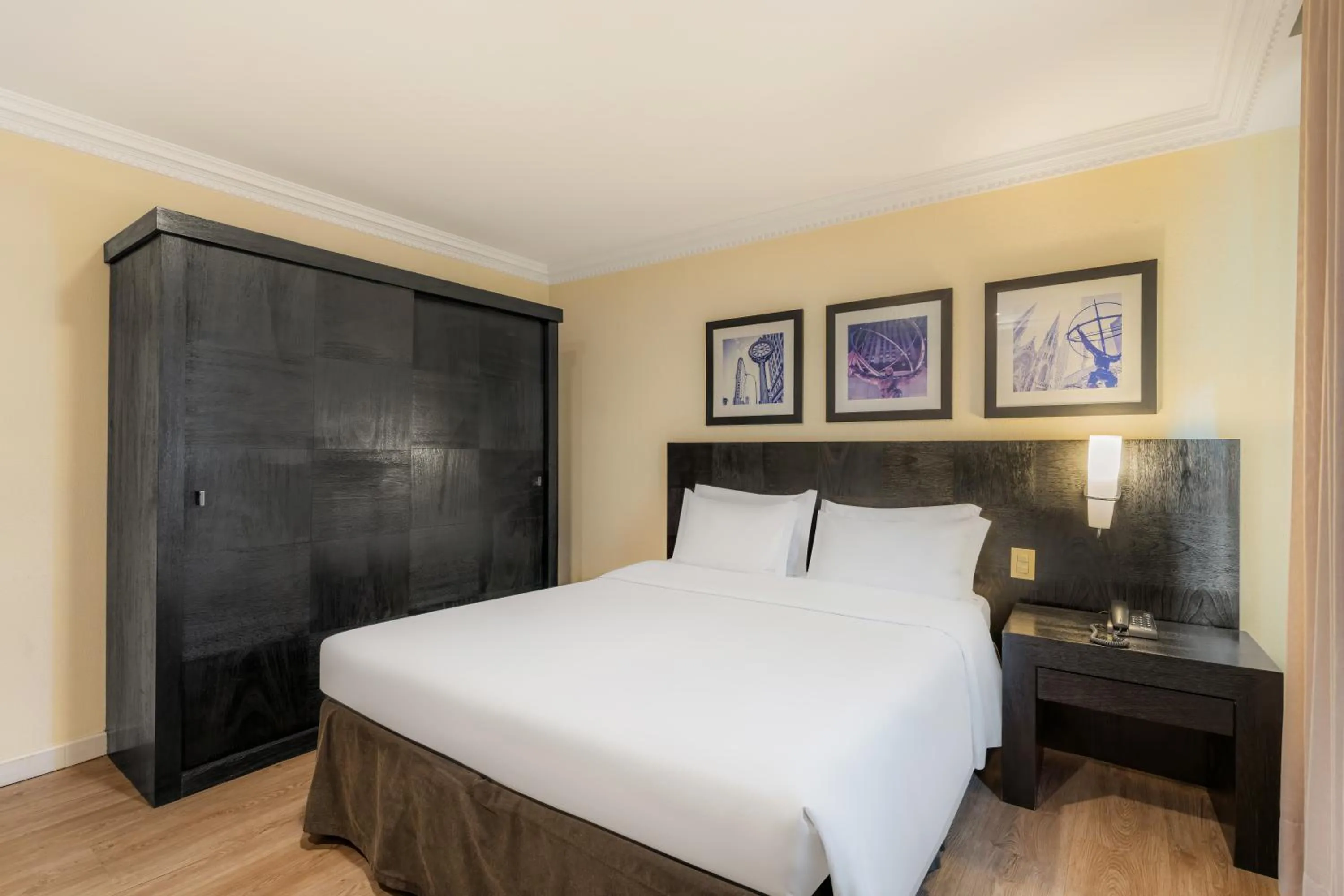 Bed in Rockefeller by Slaviero Hotéis