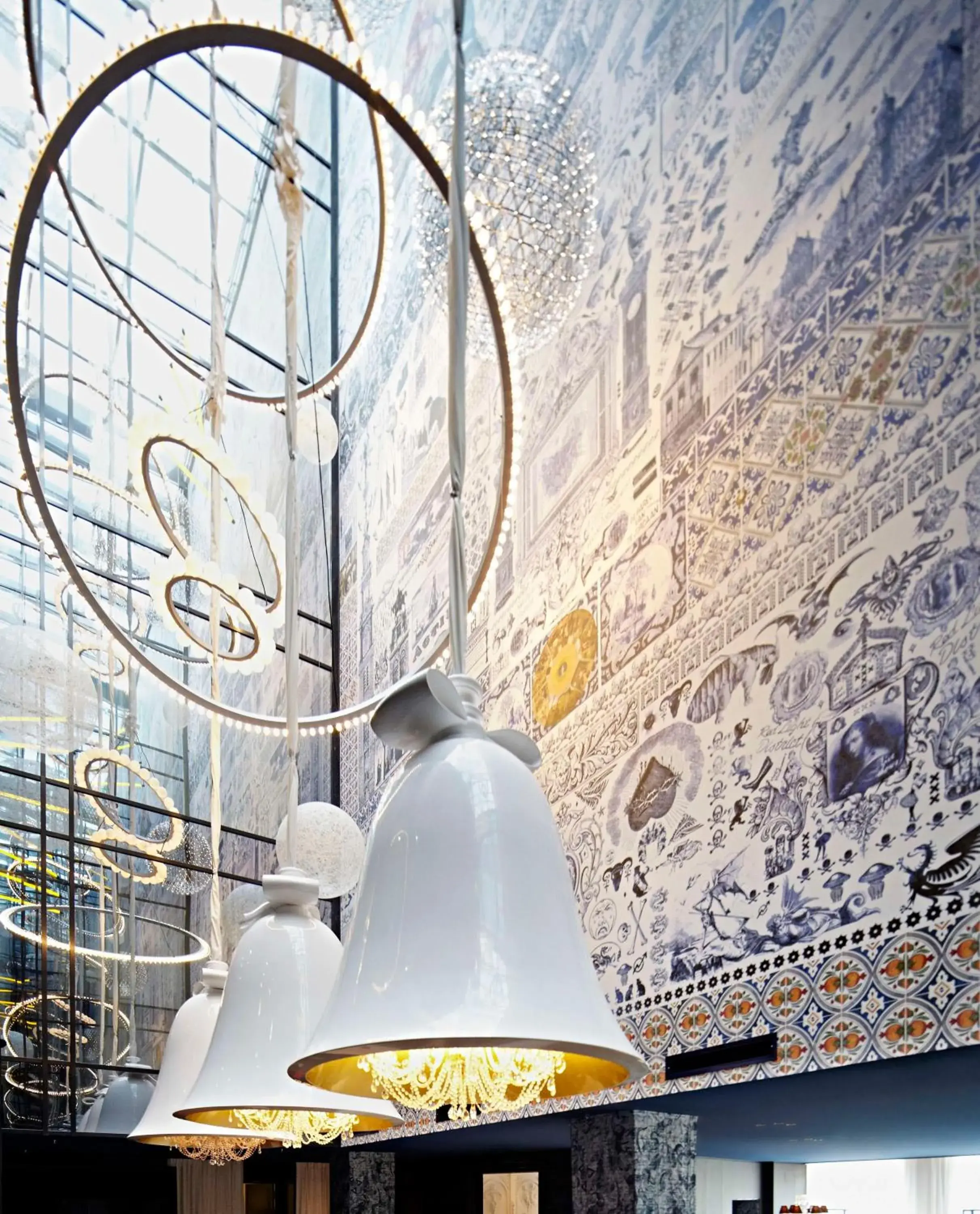 Lobby or reception in Andaz Amsterdam, Prinsengracht, By Hyatt Lobby or reception in Andaz Amsterdam, Prinsengracht, By Hyatt
