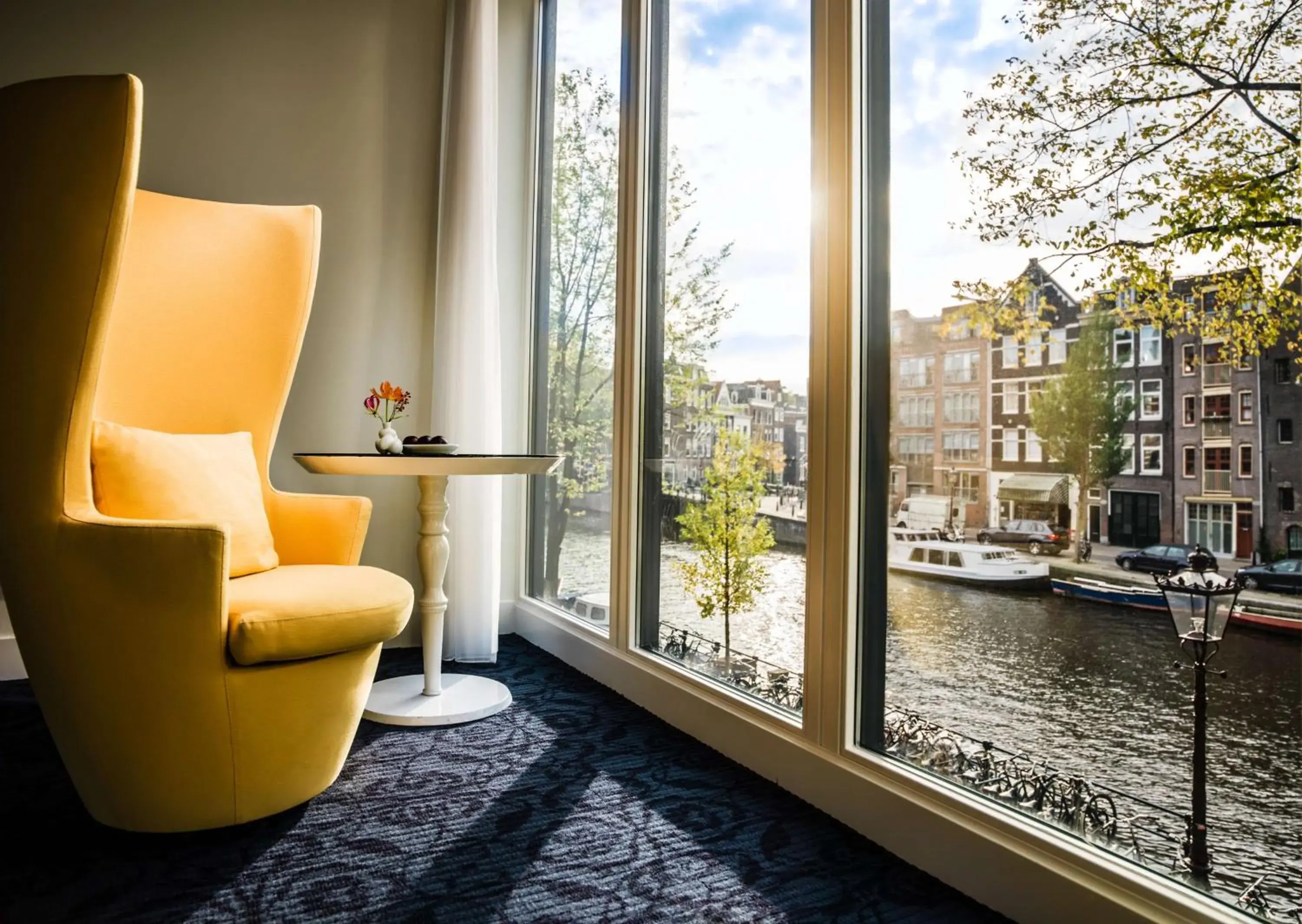 Bedroom in Andaz Amsterdam, Prinsengracht, By Hyatt Bedroom in Andaz Amsterdam, Prinsengracht, By Hyatt