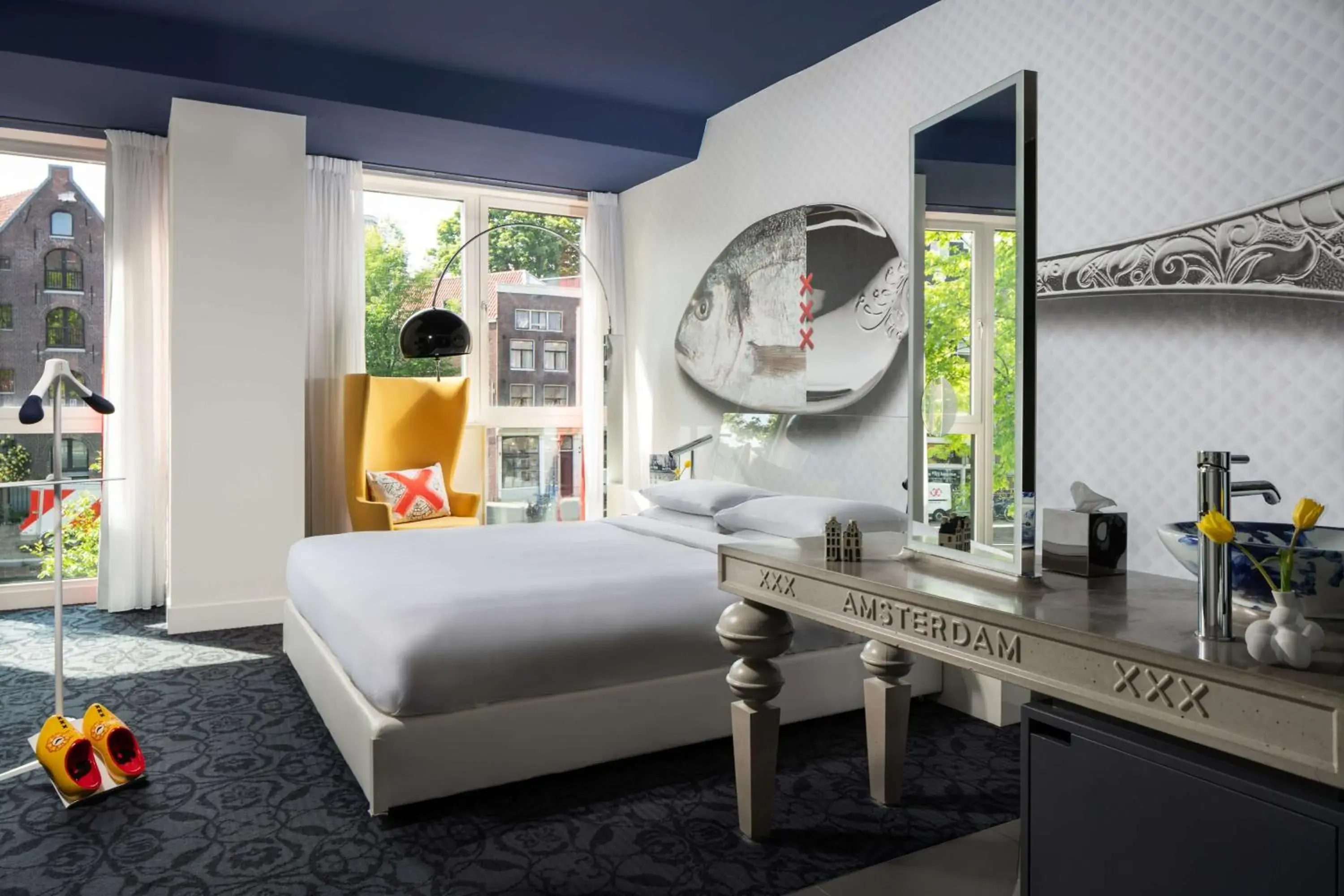 Bedroom, Bed in Andaz Amsterdam, Prinsengracht, By Hyatt Bedroom, Bed in Andaz Amsterdam, Prinsengracht, By Hyatt