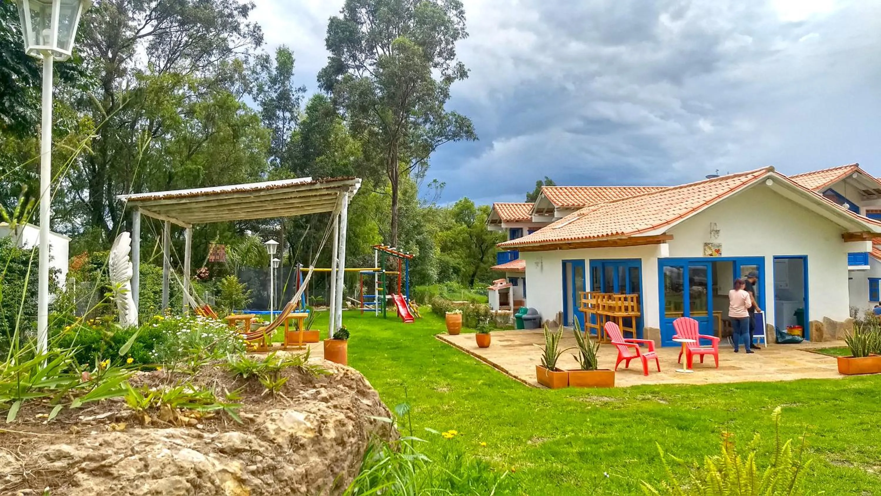 Garden in HOTEL & CABAÑAS CASHILUNA