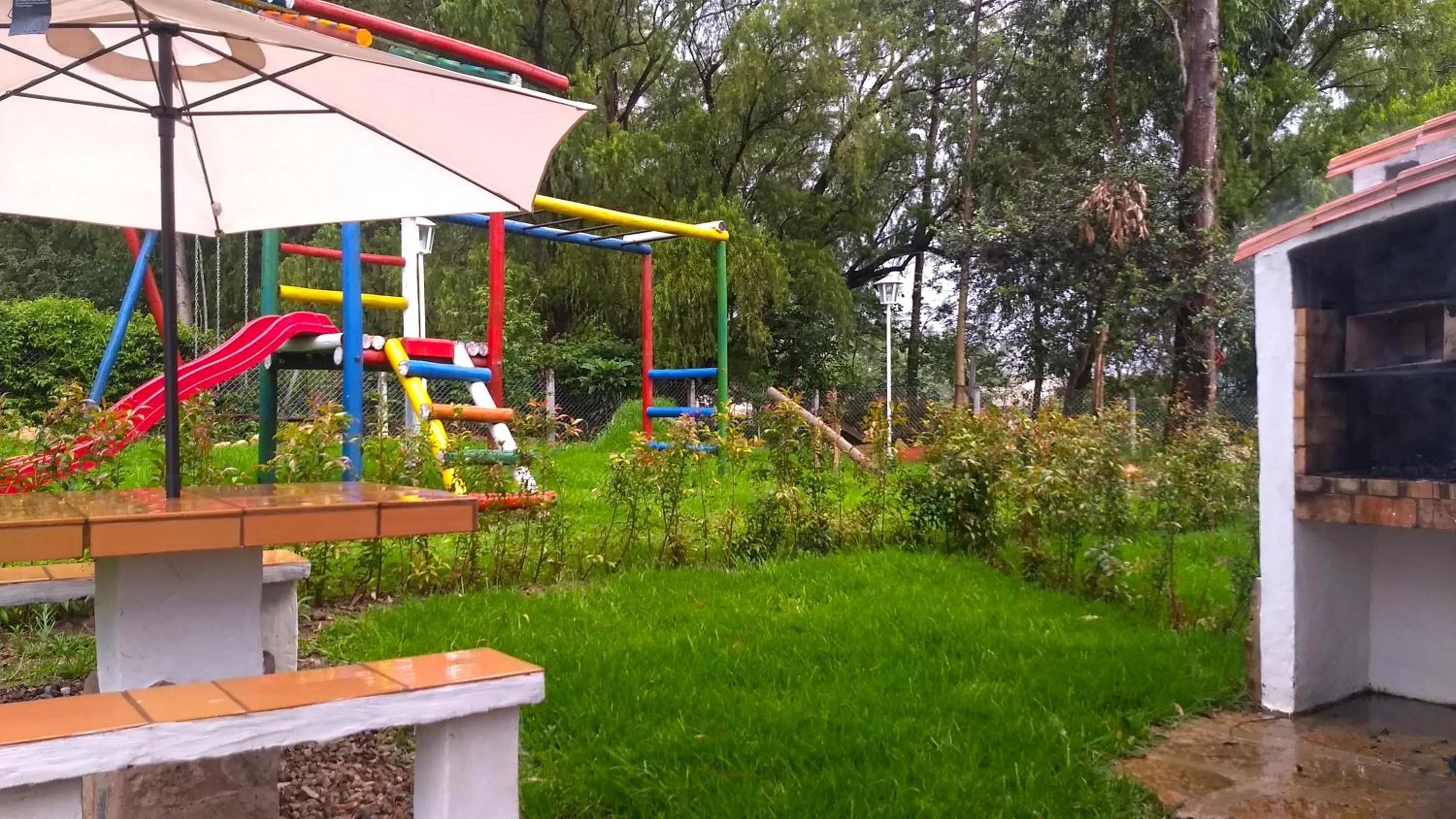 Children play ground in HOTEL & CABAÑAS CASHILUNA