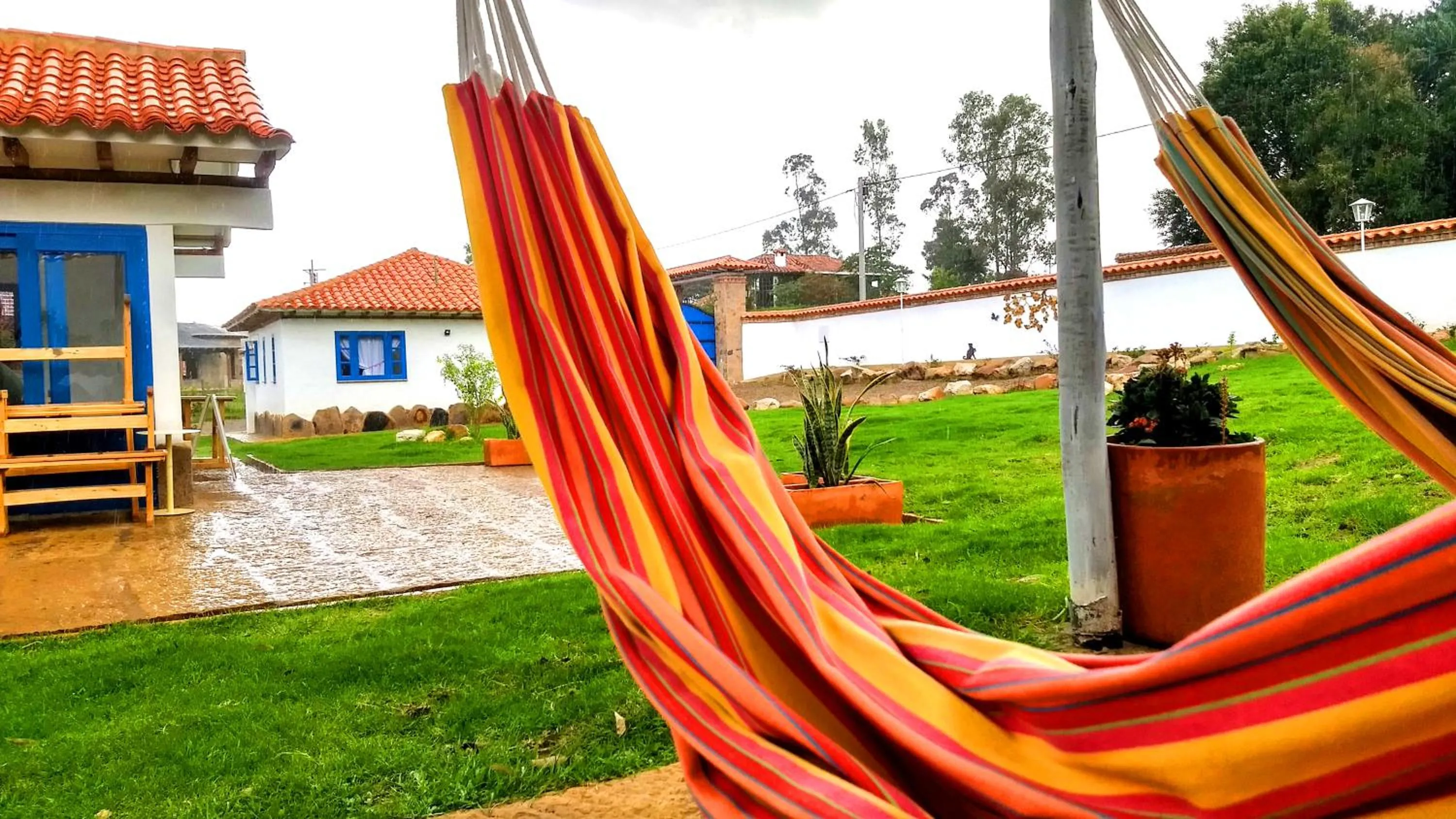 Garden view in HOTEL & CABAÑAS CASHILUNA