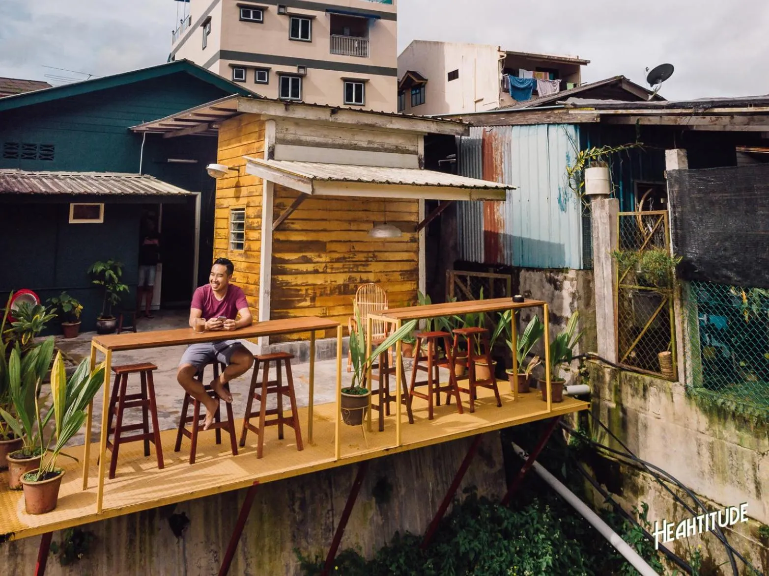 Bird's eye view in Heahtitude - Children Not Allowed