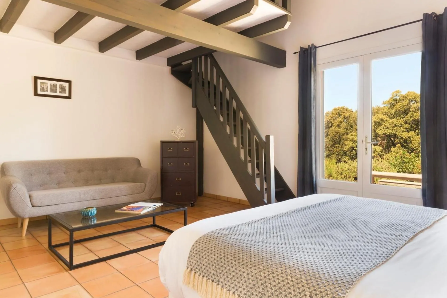Photo of the whole room, Bed in Le Ruone