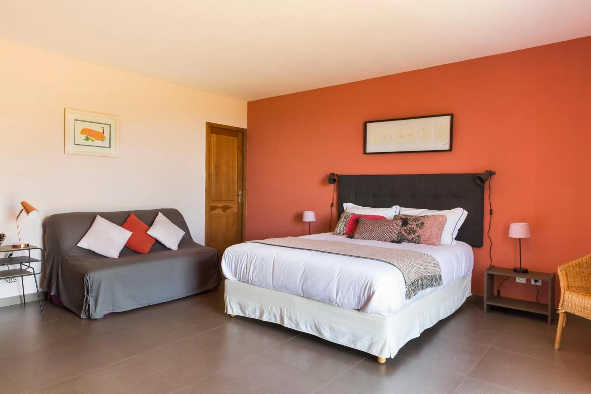 Photo of the whole room, Bed in Le Ruone