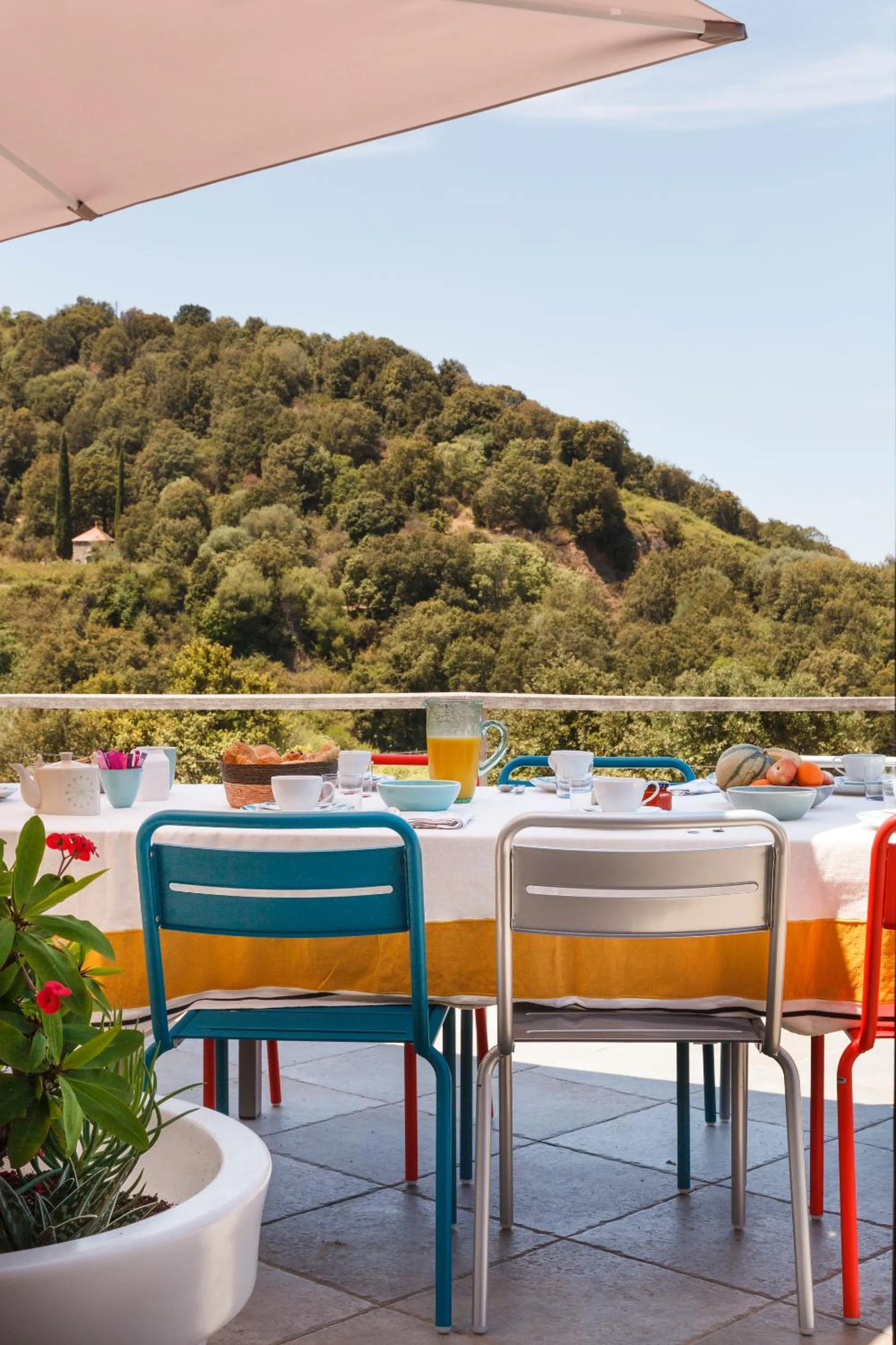 Patio in Le Ruone