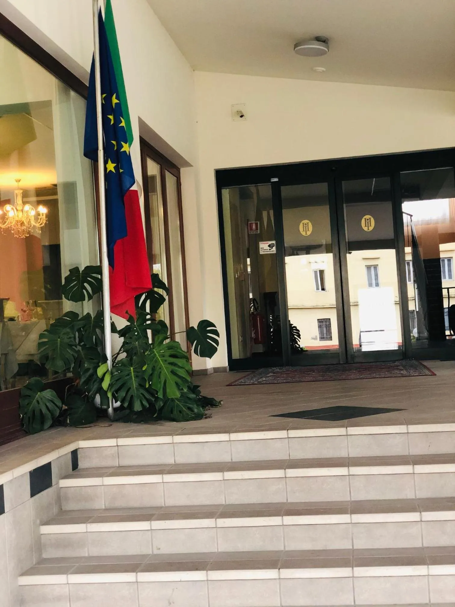 Facade/entrance in Hotel Internazionale Gorizia