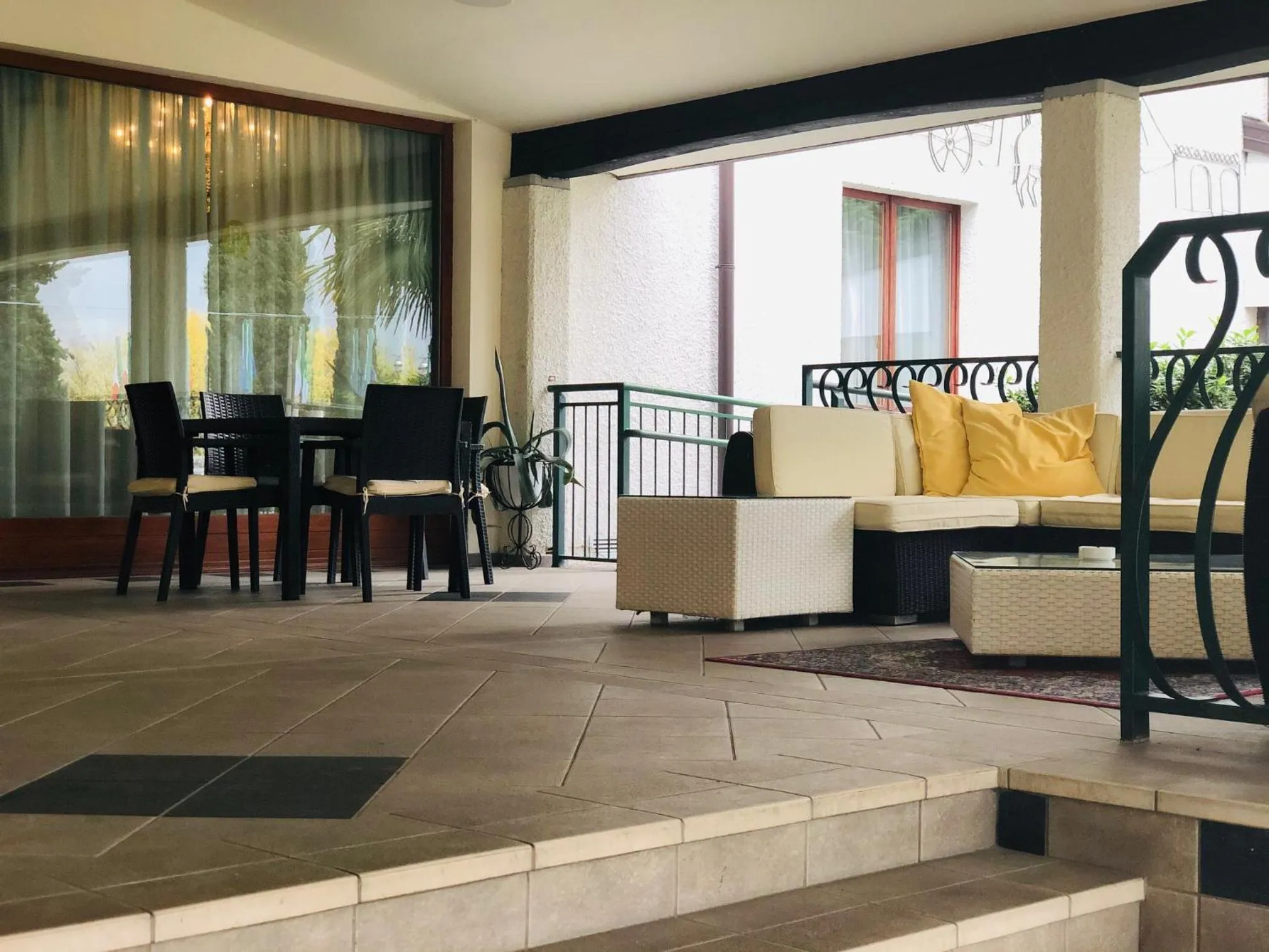 Balcony/Terrace in Hotel Internazionale Gorizia