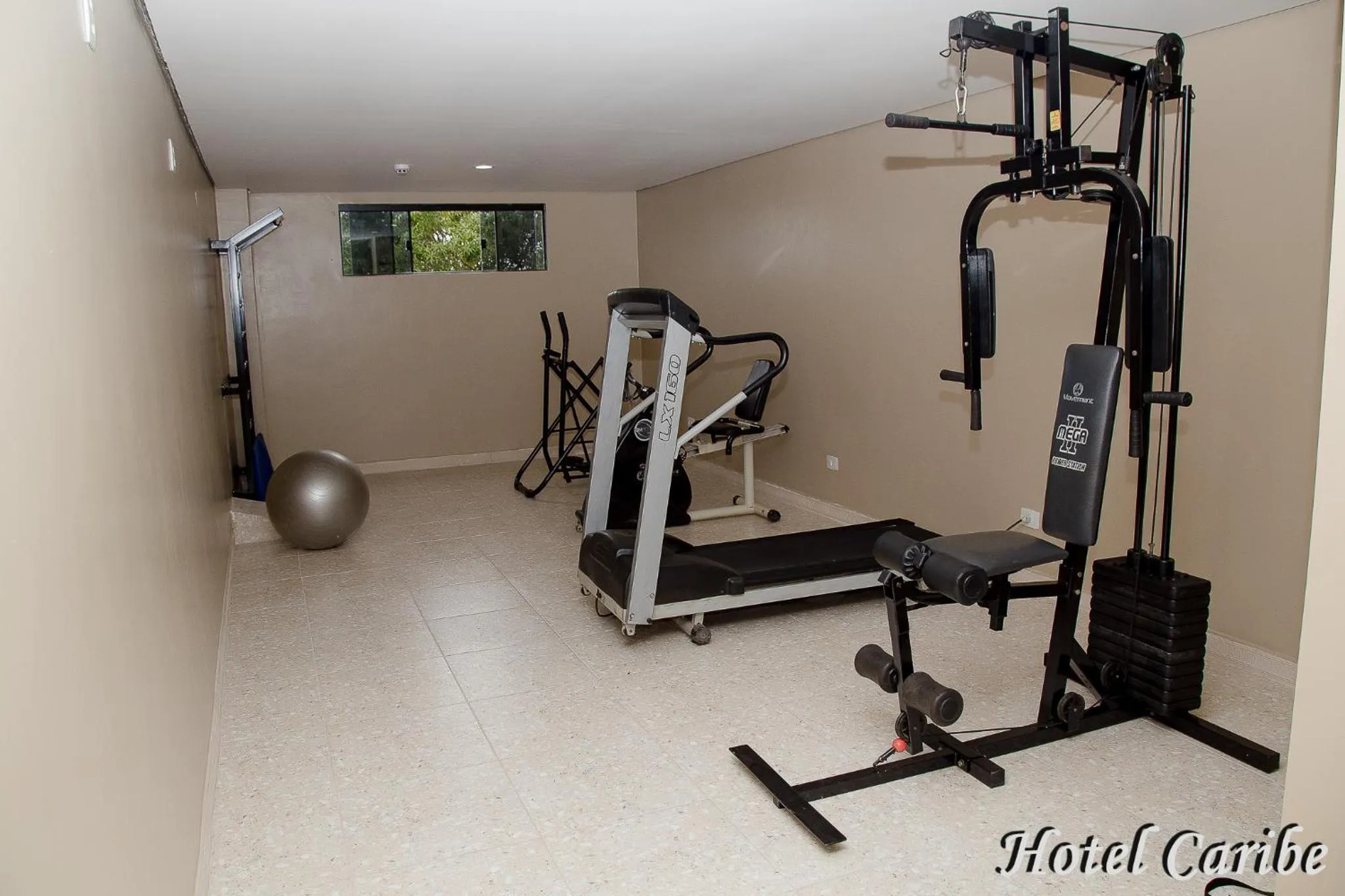 Fitness centre/facilities in Hotel Caribe