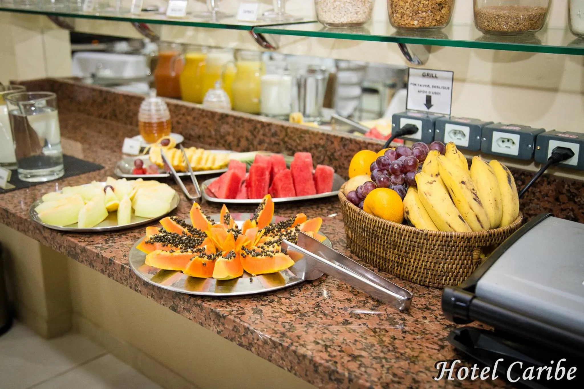 Breakfast in Hotel Caribe