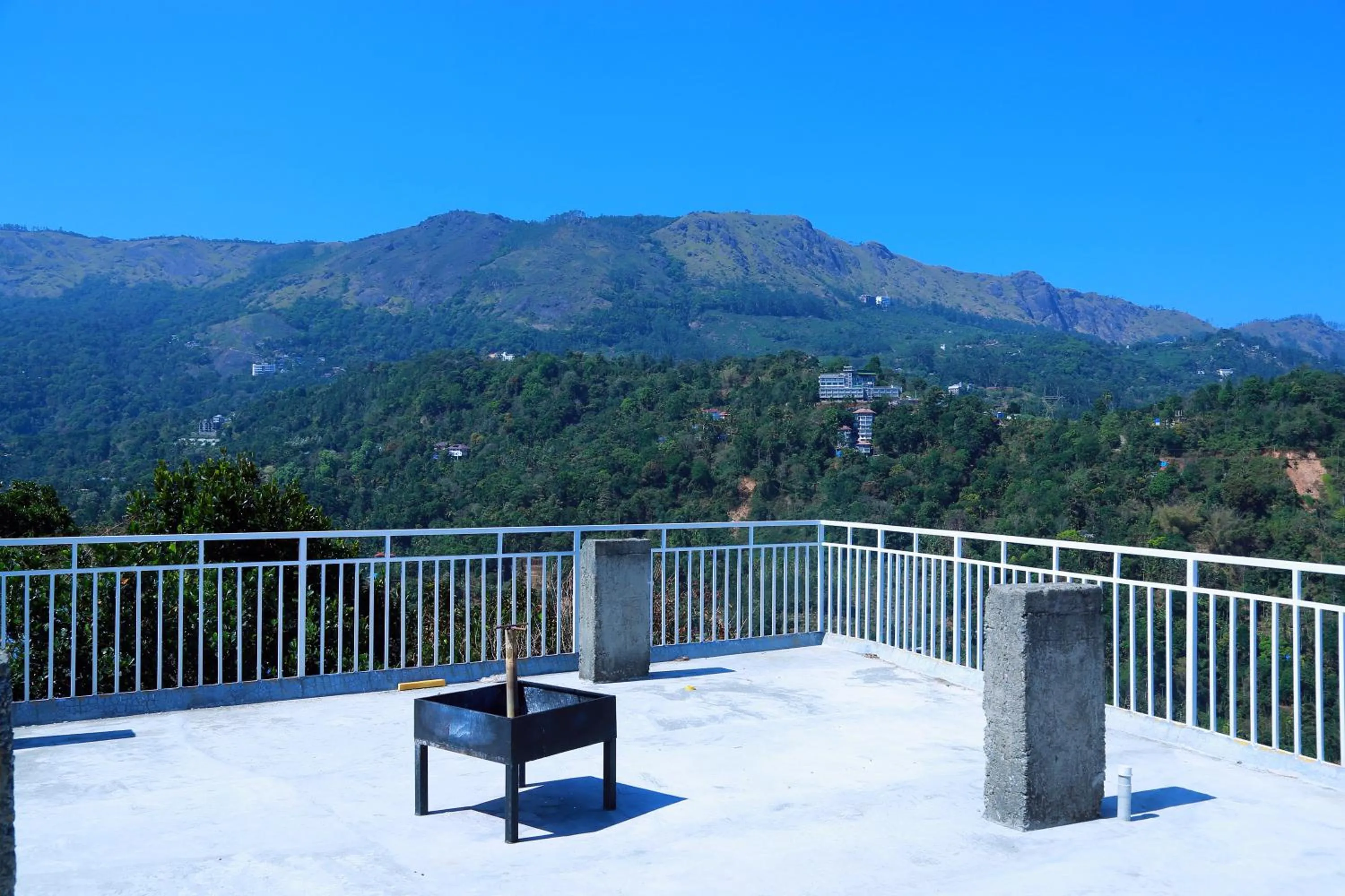 Balcony/Terrace in Palmtree Leaf, Munnar
