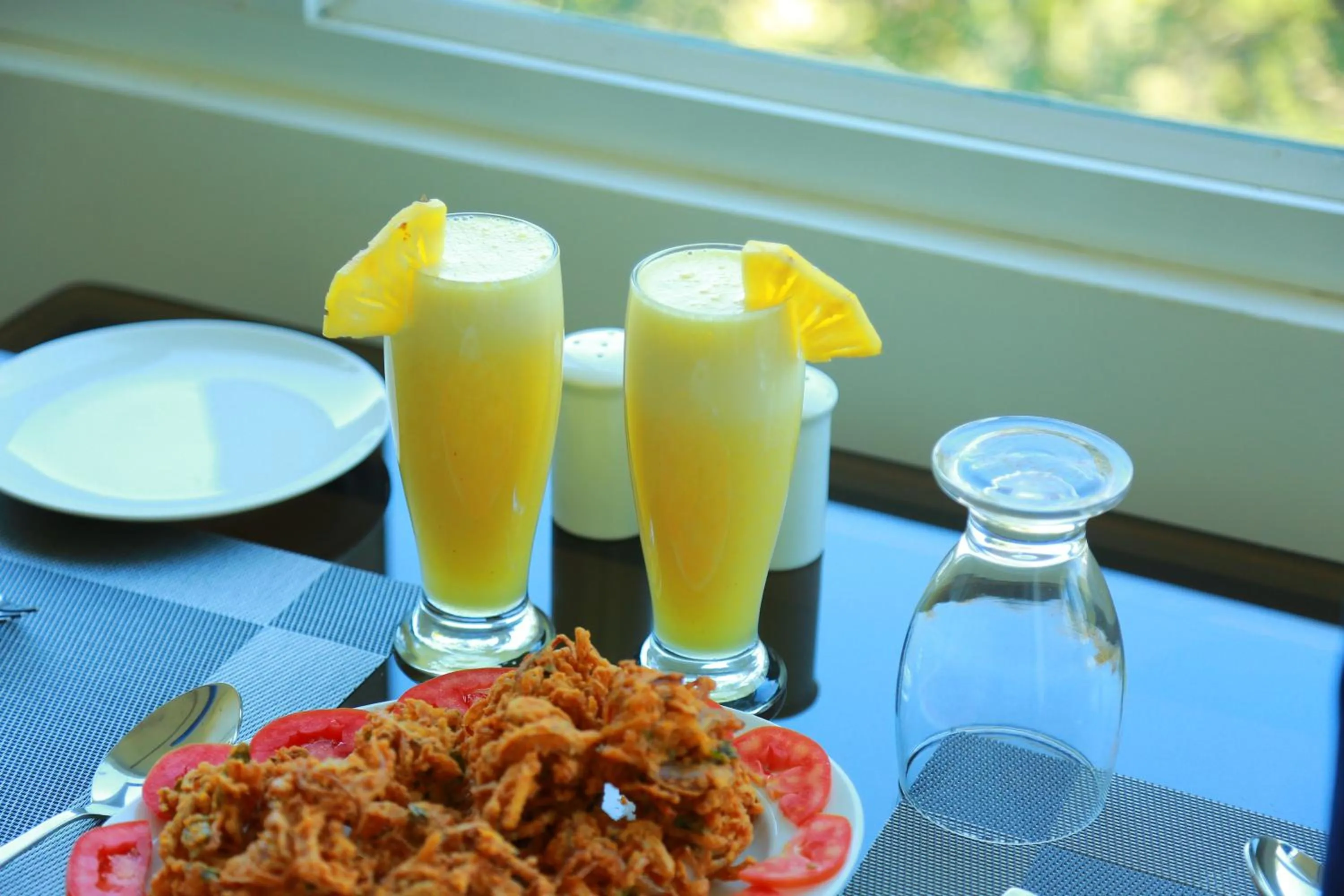 Meals in Palmtree Leaf, Munnar