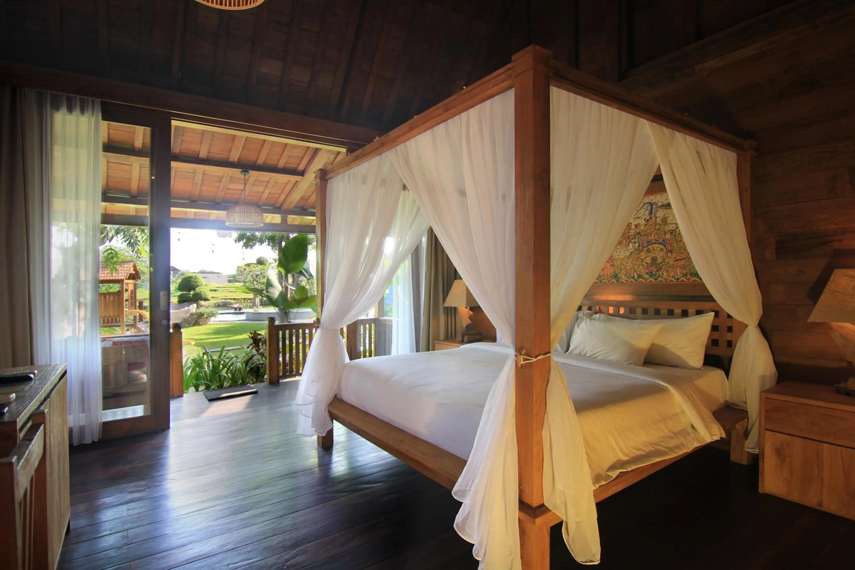 Bed in Taulan Villa by Social Hideout