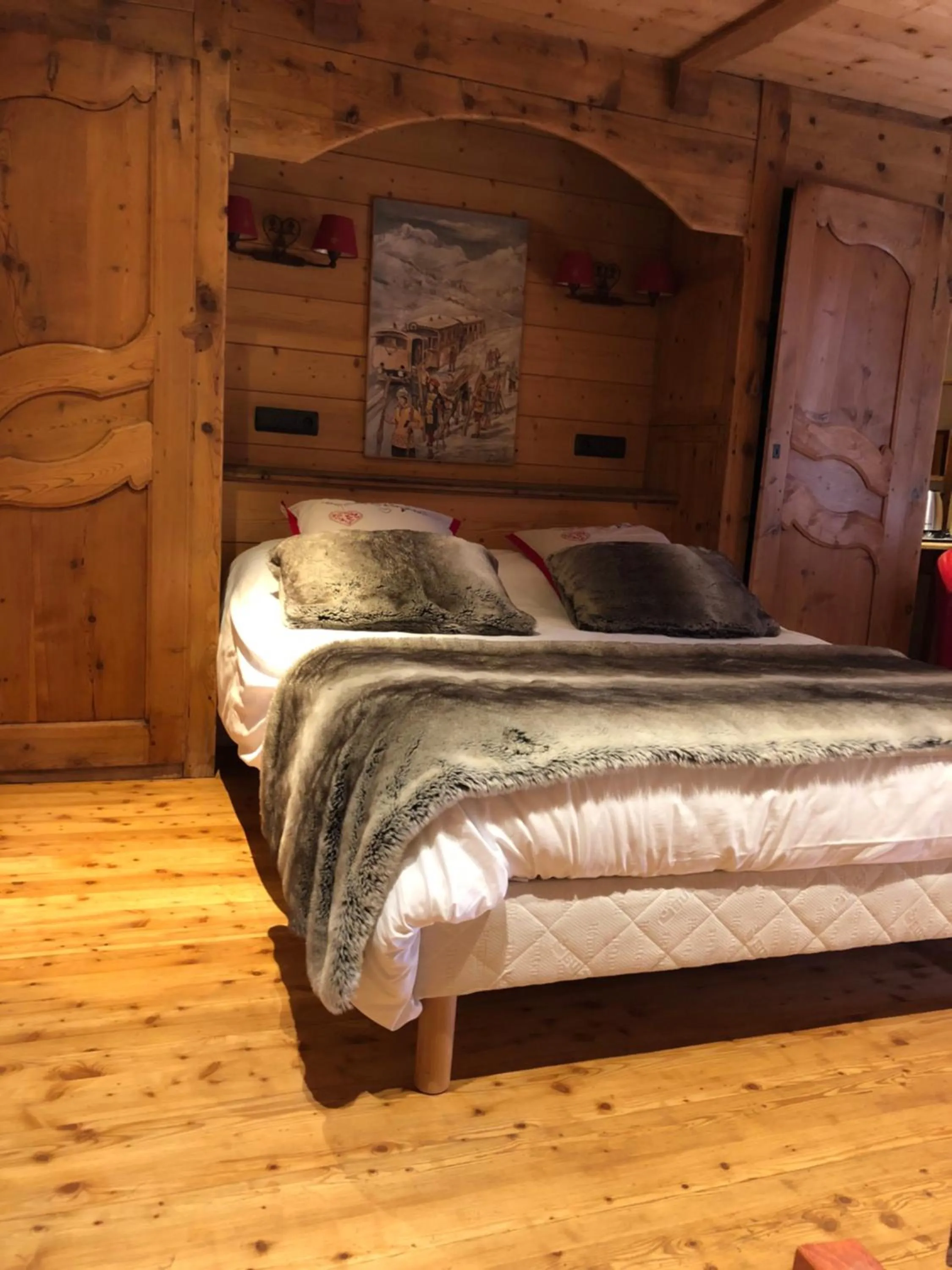 Bedroom, Bed in Hôtel Restaurant de la Chaussée
