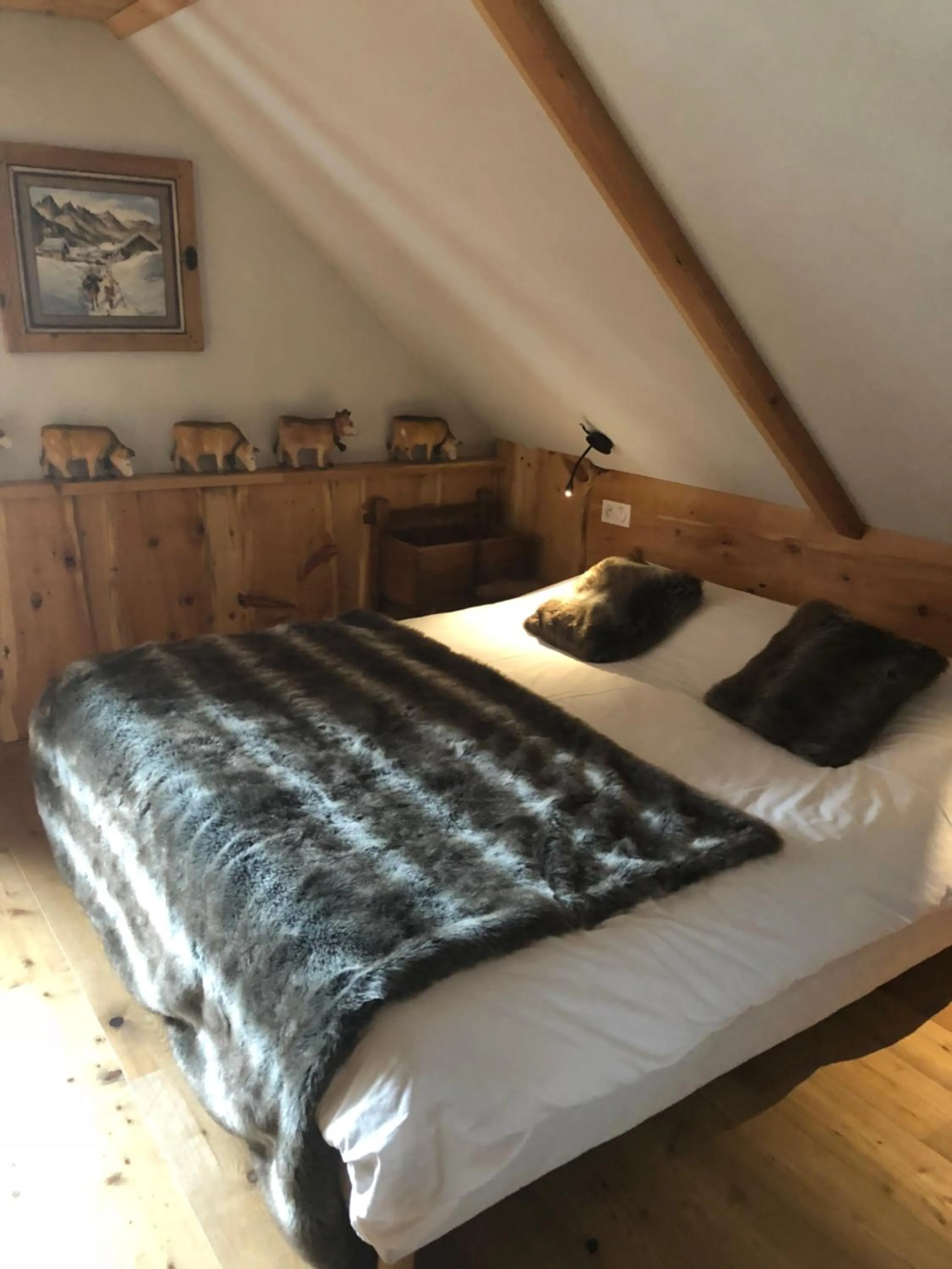 Bedroom, Bed in Hôtel Restaurant de la Chaussée