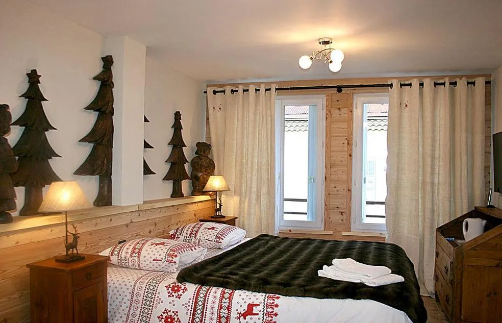 Bed in Hôtel Restaurant de la Chaussée