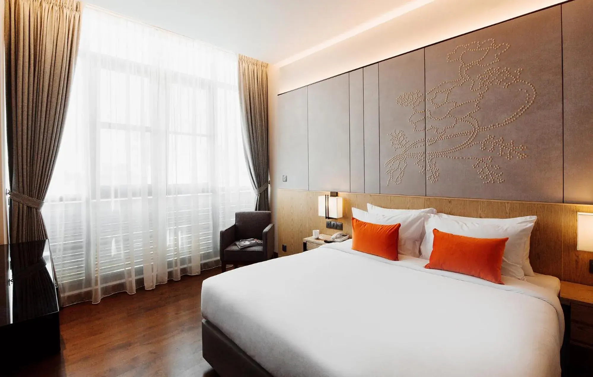 Bed in Victoria Garden Hotel Bed in Victoria Garden Hotel