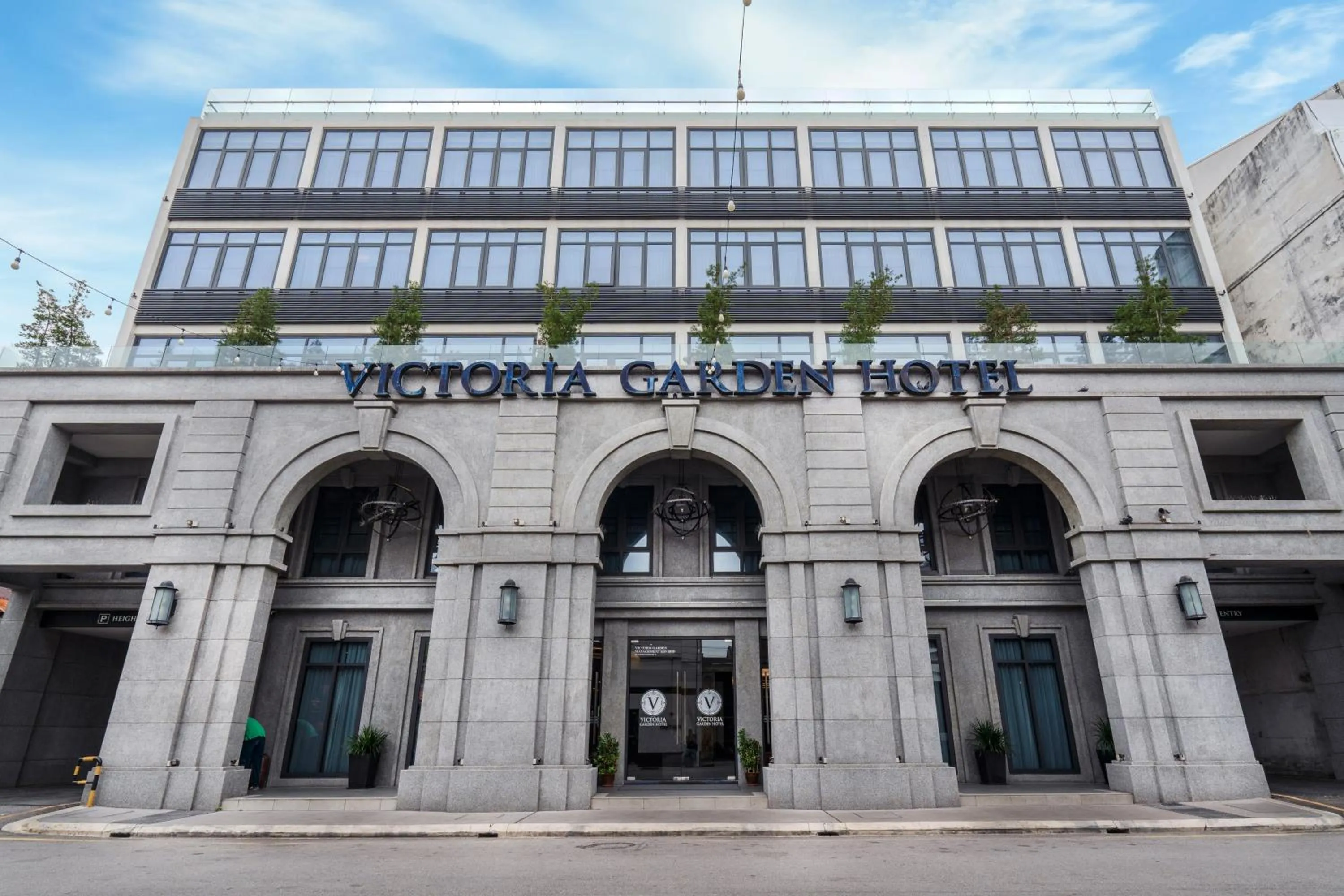 Facade/entrance in Victoria Garden Hotel