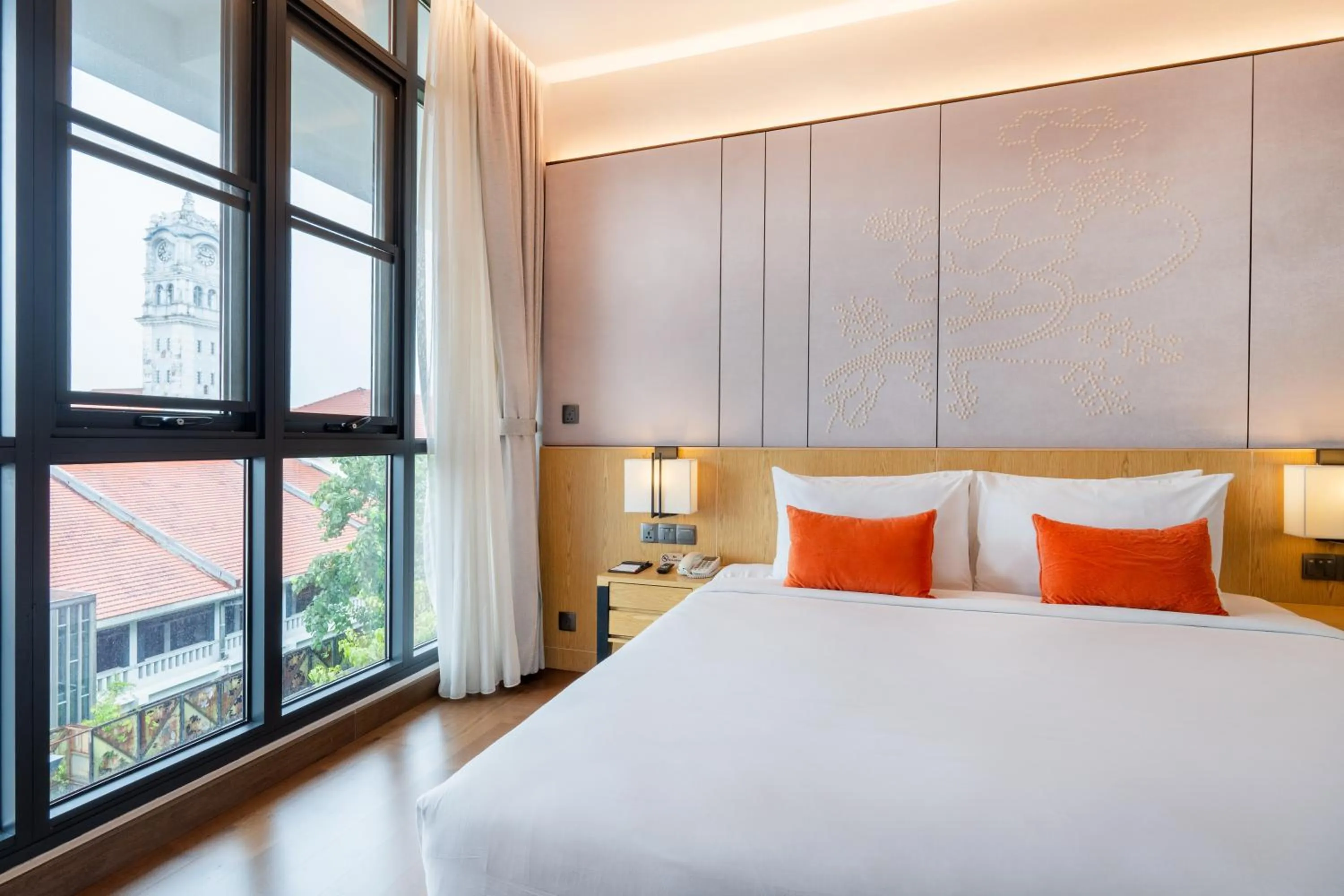 Bed in Victoria Garden Hotel