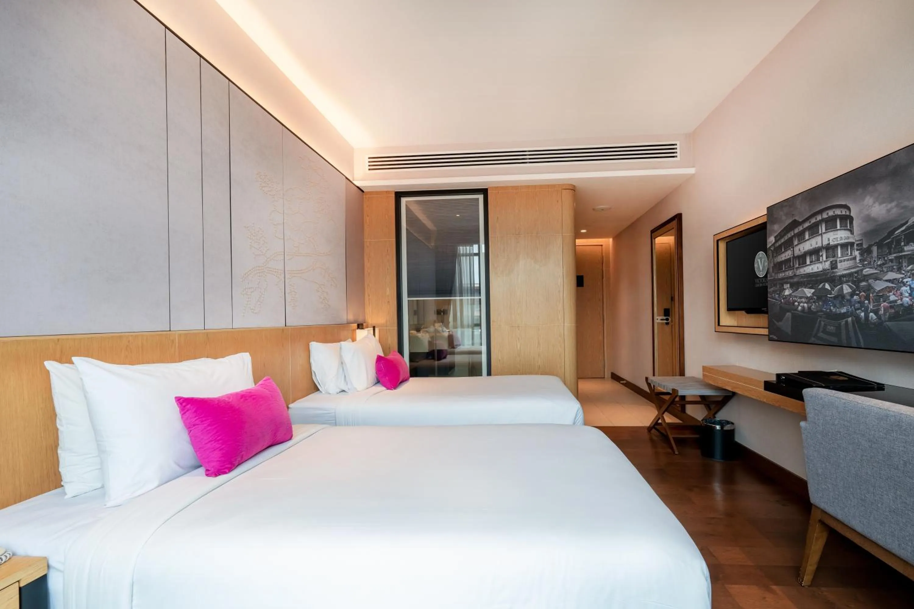 Bed in Victoria Garden Hotel