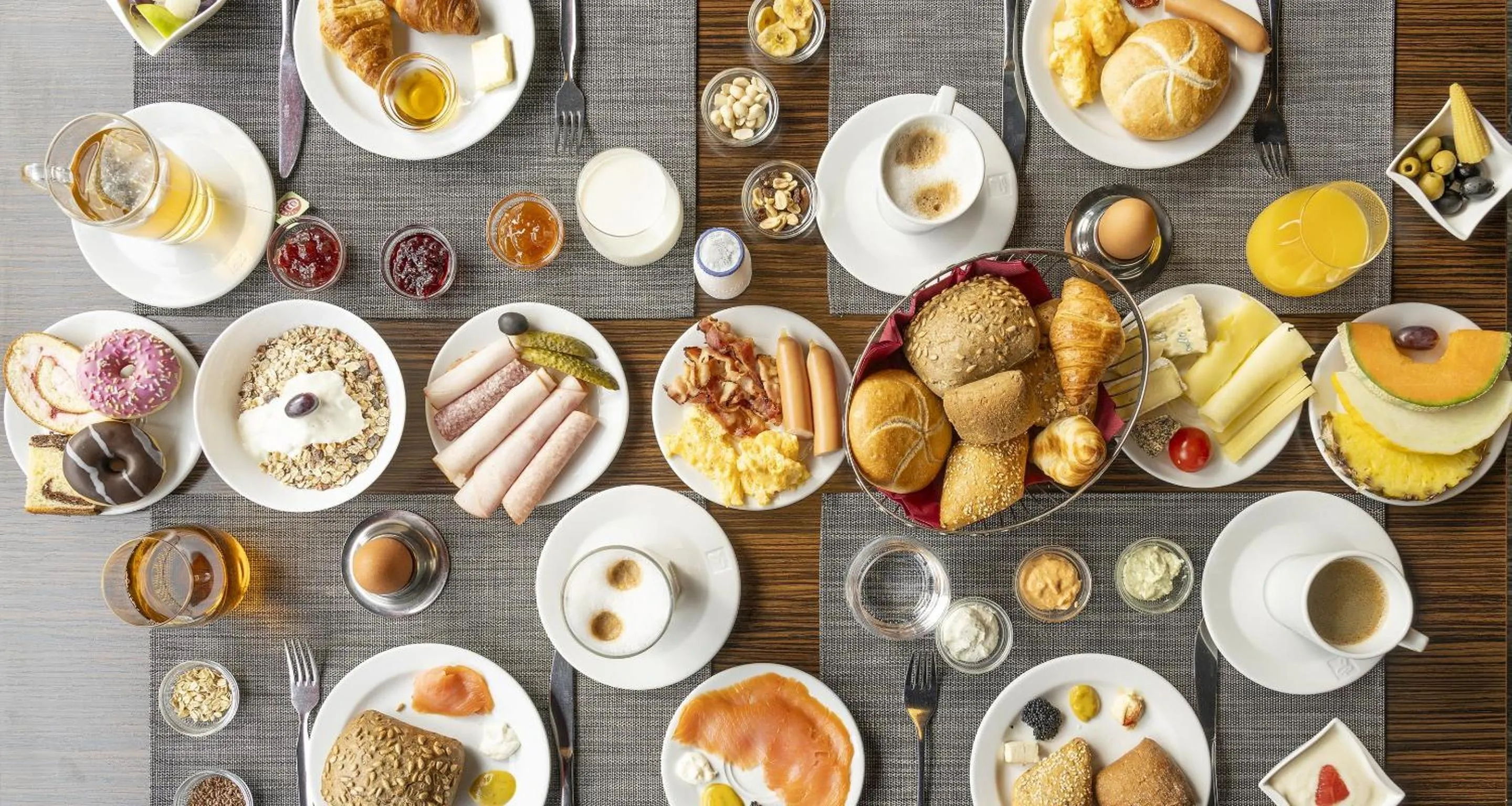 Breakfast in Best Western Plus Plaza Hotel Graz