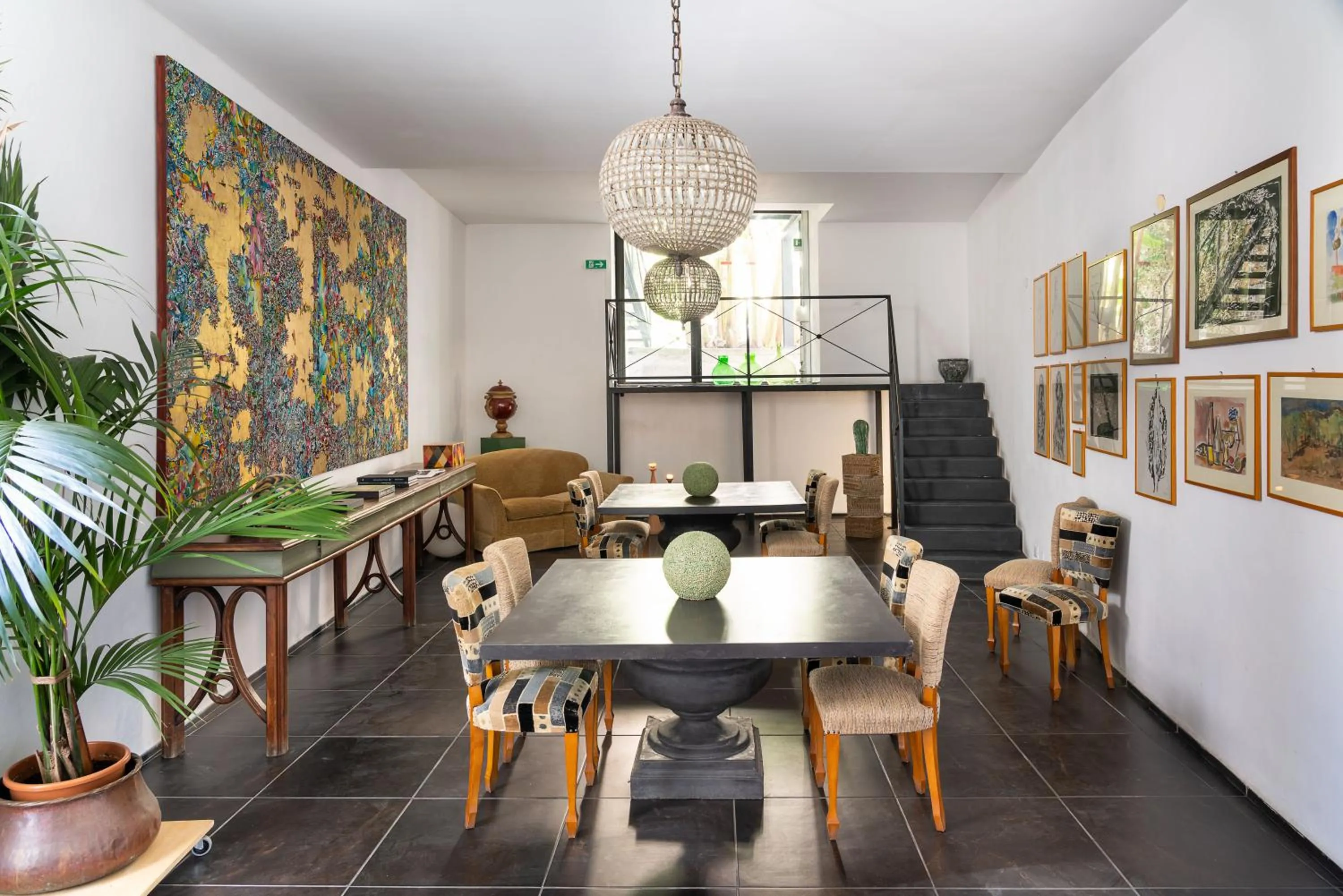 Decorative detail in Il Giardino di Ballarò Boutique B&B