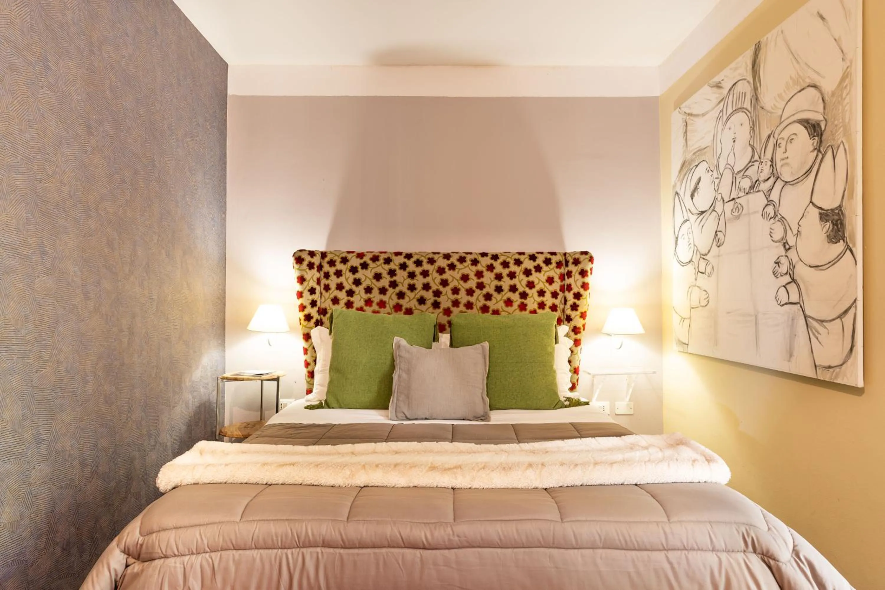 Bed in Il Giardino di Ballarò Boutique B&B