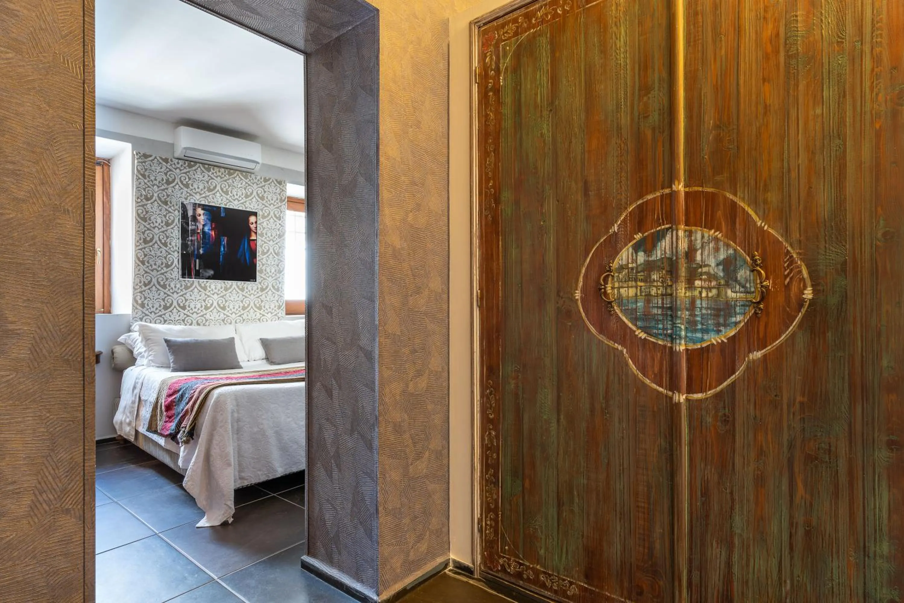 Bedroom, Bed in Il Giardino di Ballarò Boutique B&B