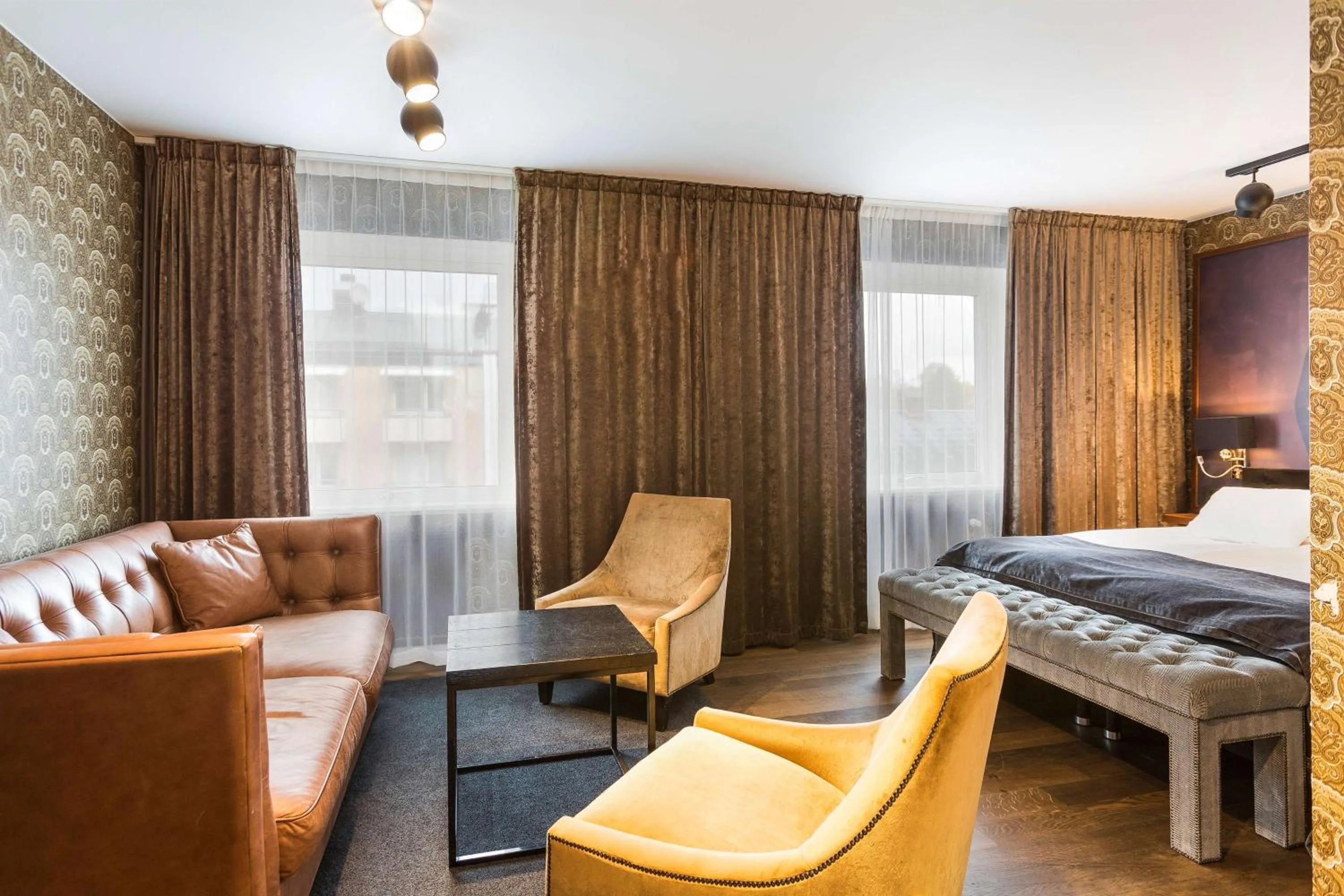 Bedroom, Bed in Vimmerby Stadshotell, WorldHotels Crafted
