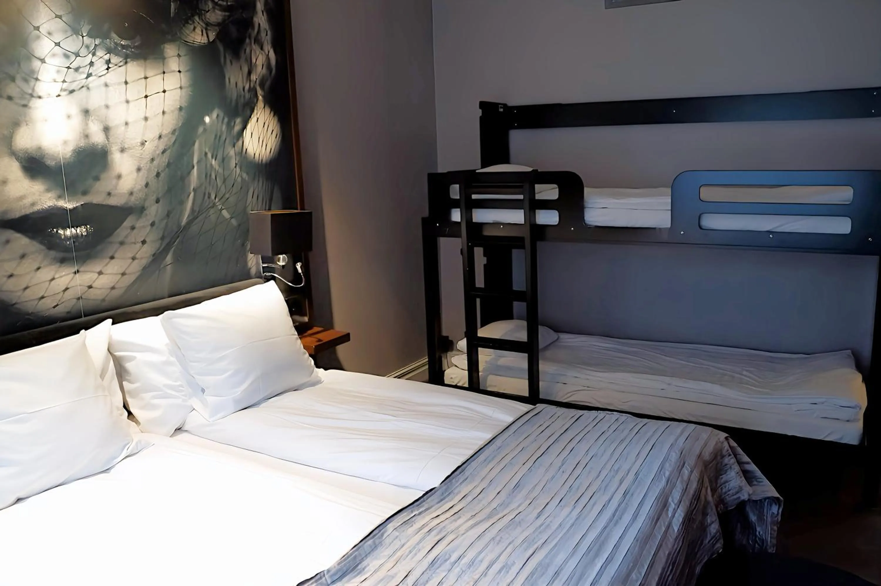 Bed in Vimmerby Stadshotell, WorldHotels Crafted