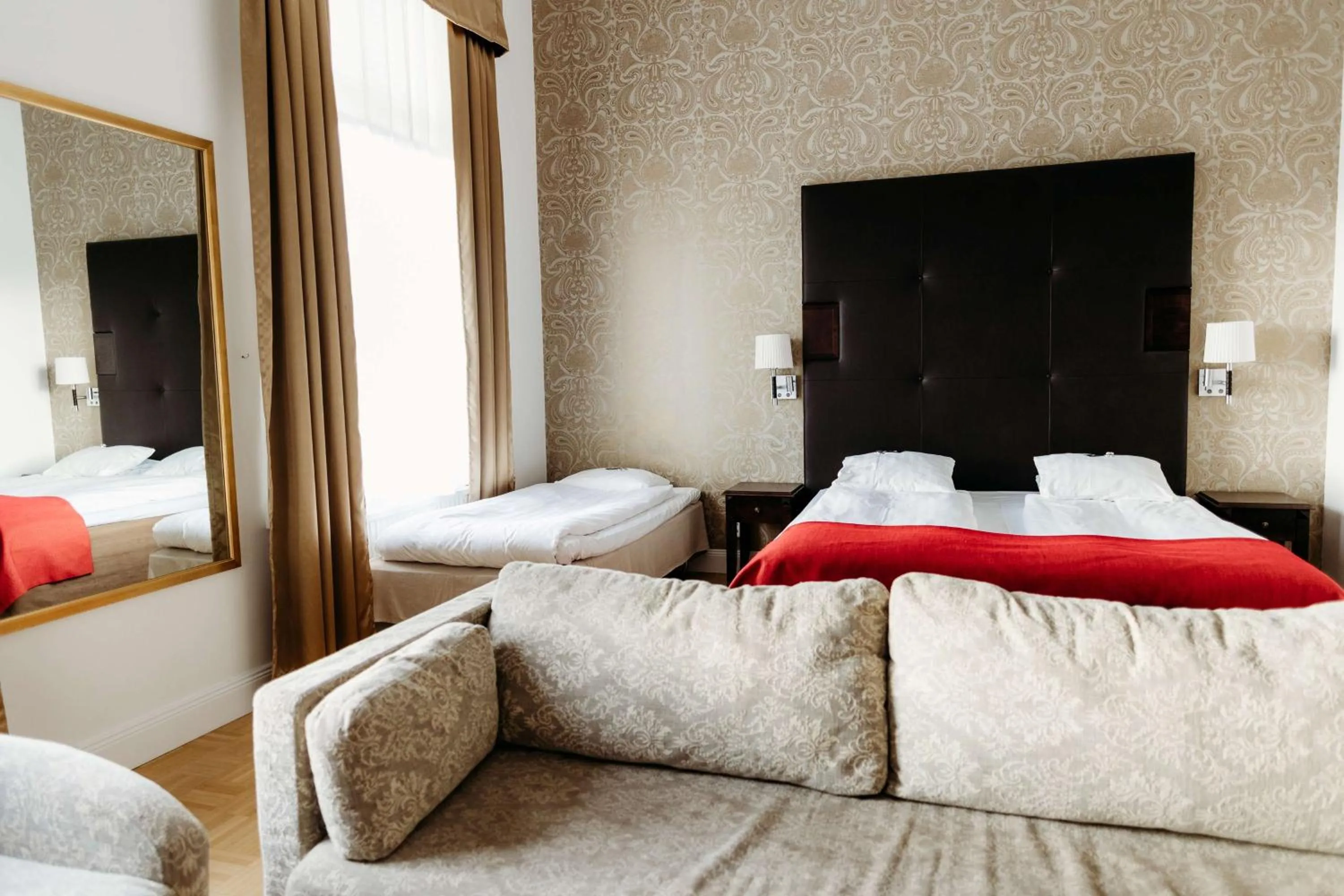 Bedroom, Bed in Vimmerby Stadshotell, WorldHotels Crafted