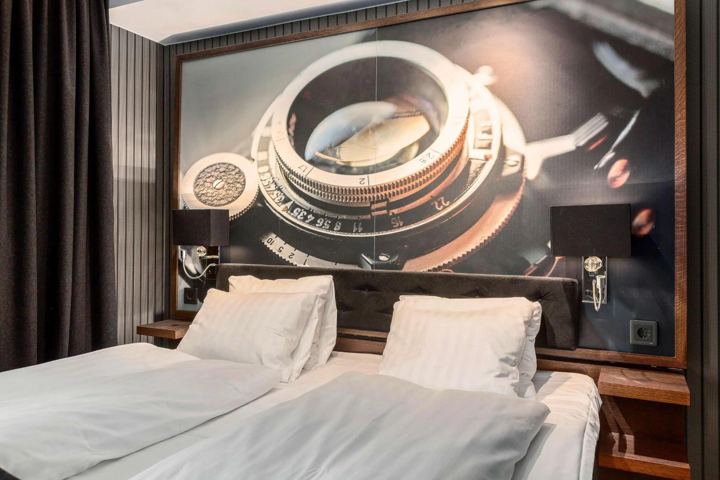 Bedroom, Bed in Vimmerby Stadshotell, WorldHotels Crafted