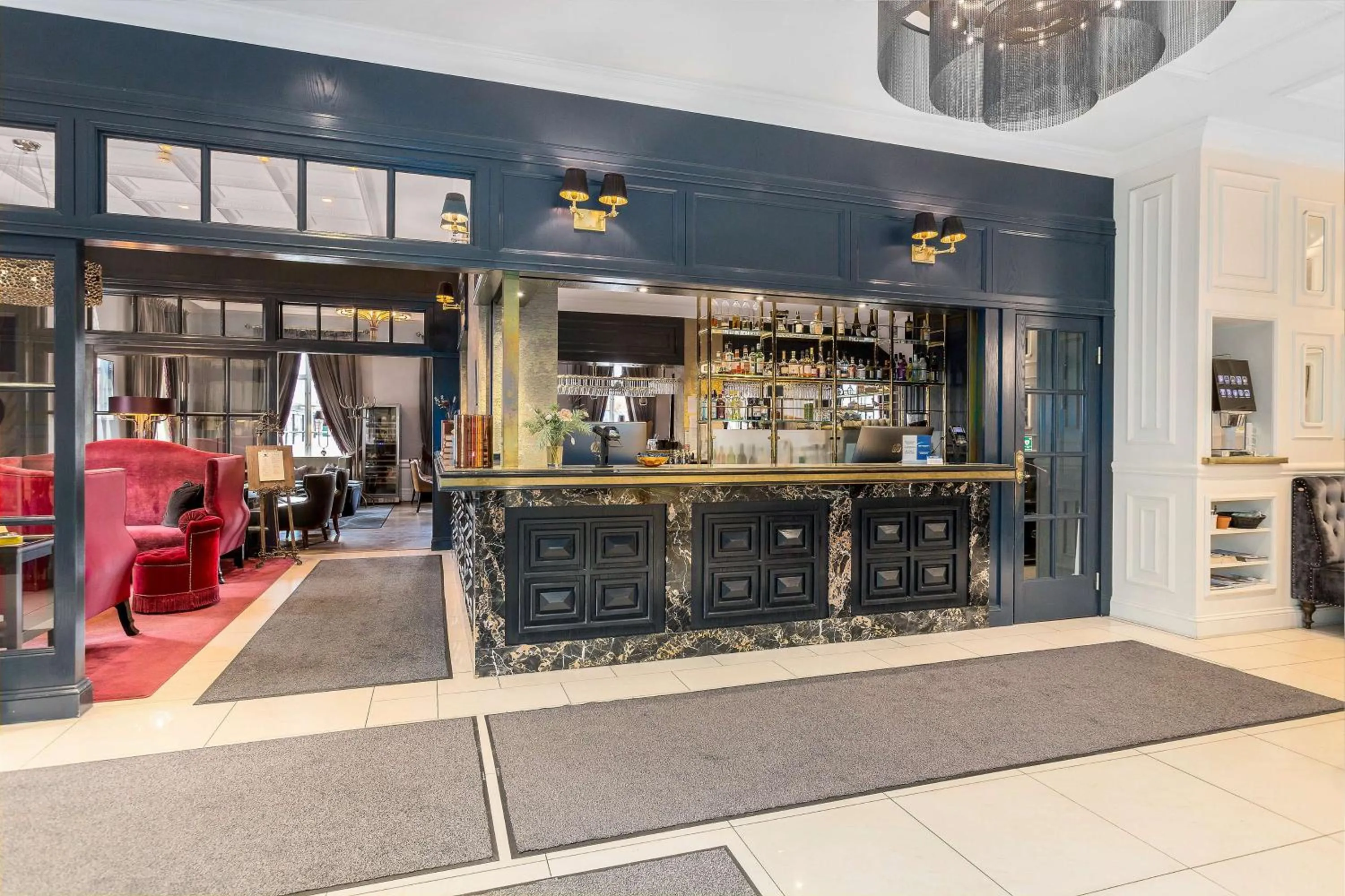 Lobby or reception in Vimmerby Stadshotell, WorldHotels Crafted