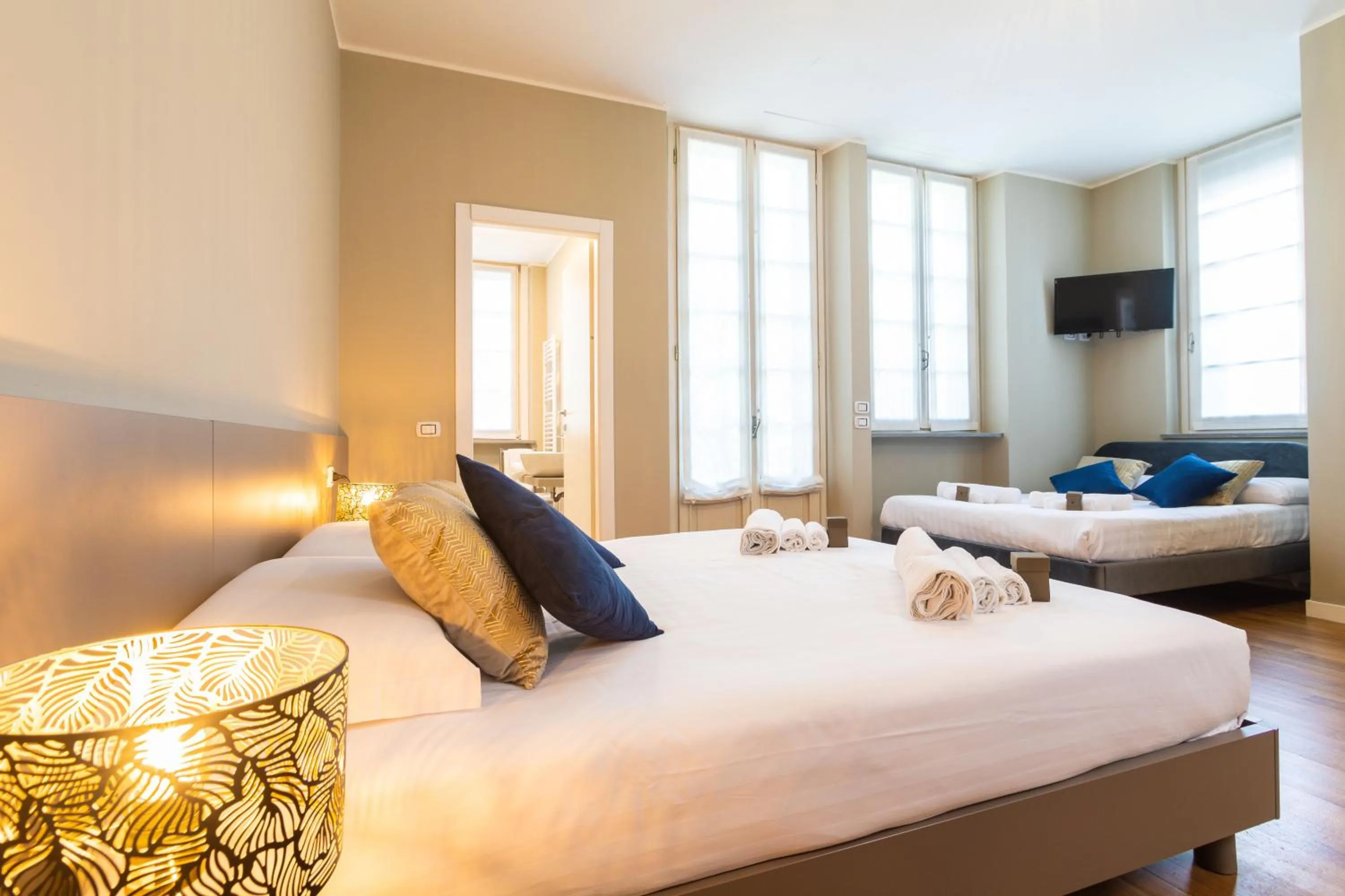 Bed in Martini Suite