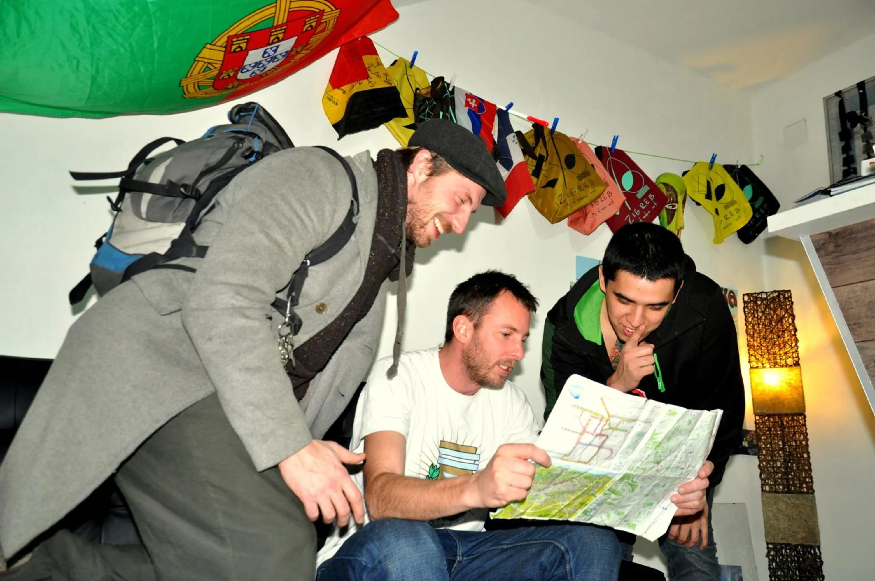 Staff in Funk Lounge Hostel