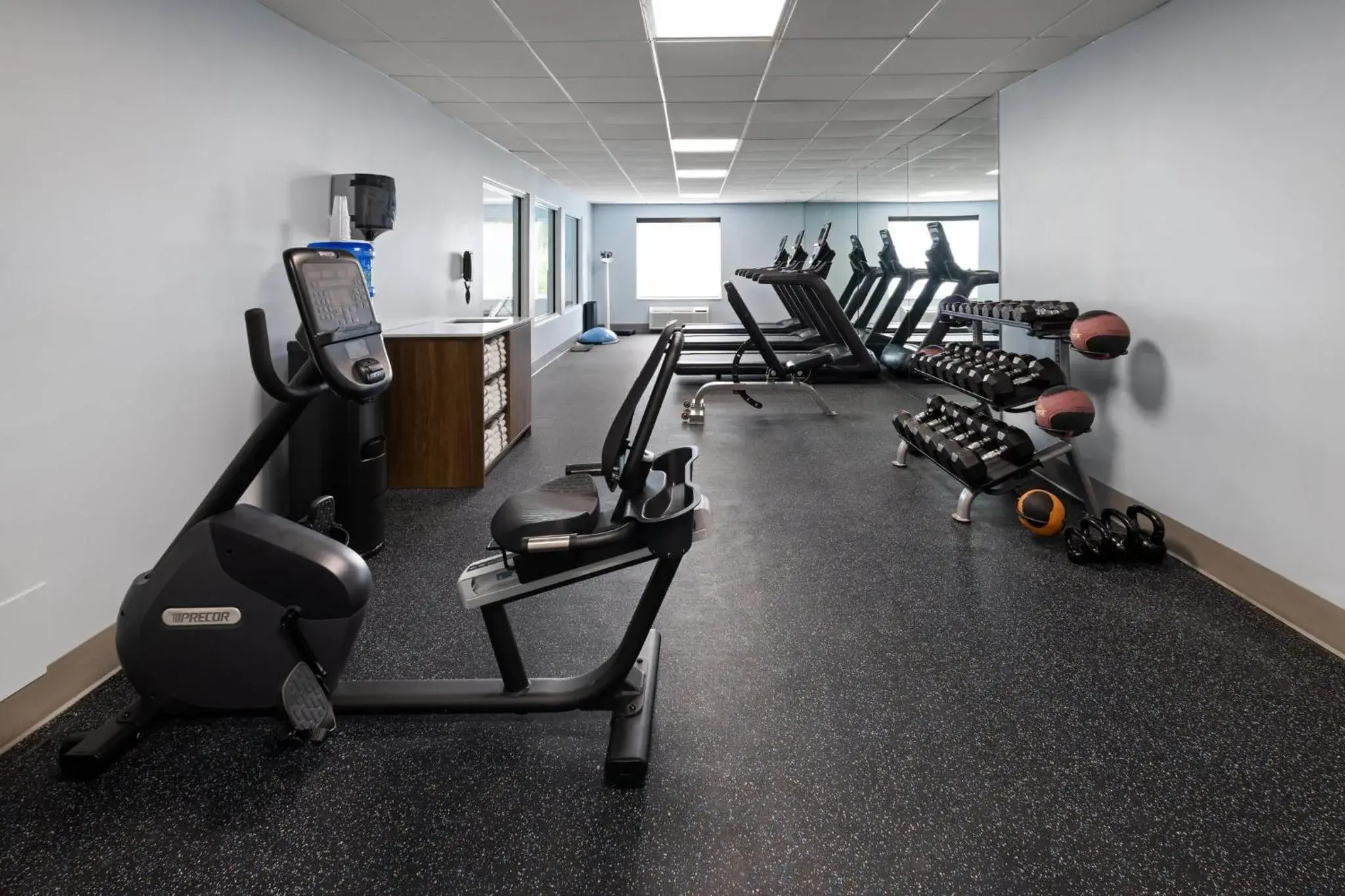 Fitness centre/facilities in Holiday Inn Express and Suites Meriden by IHG Fitness centre/facilities in Holiday Inn Express and Suites Meriden by IHG