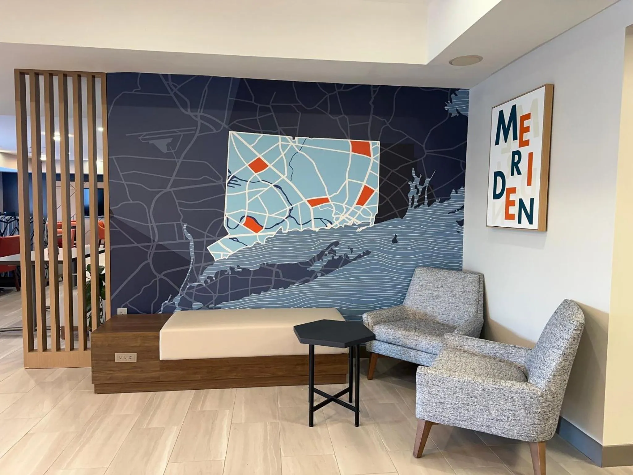 Property building in Holiday Inn Express and Suites Meriden by IHG