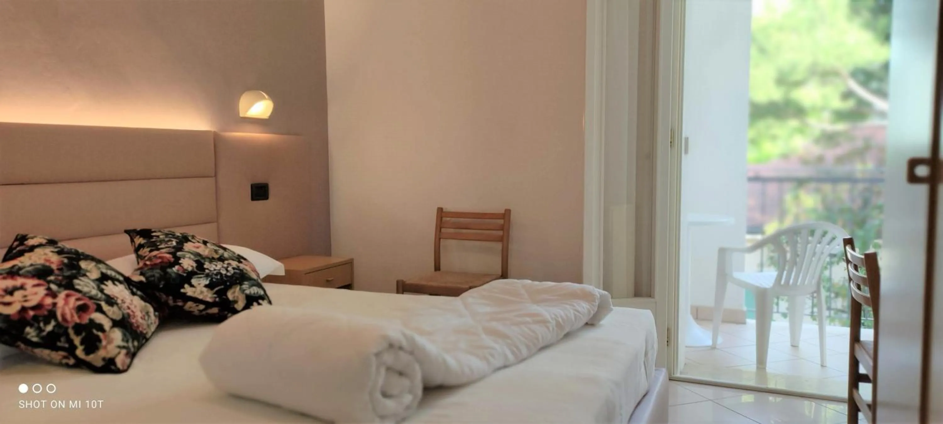 Bed in Hotel Villa Platani