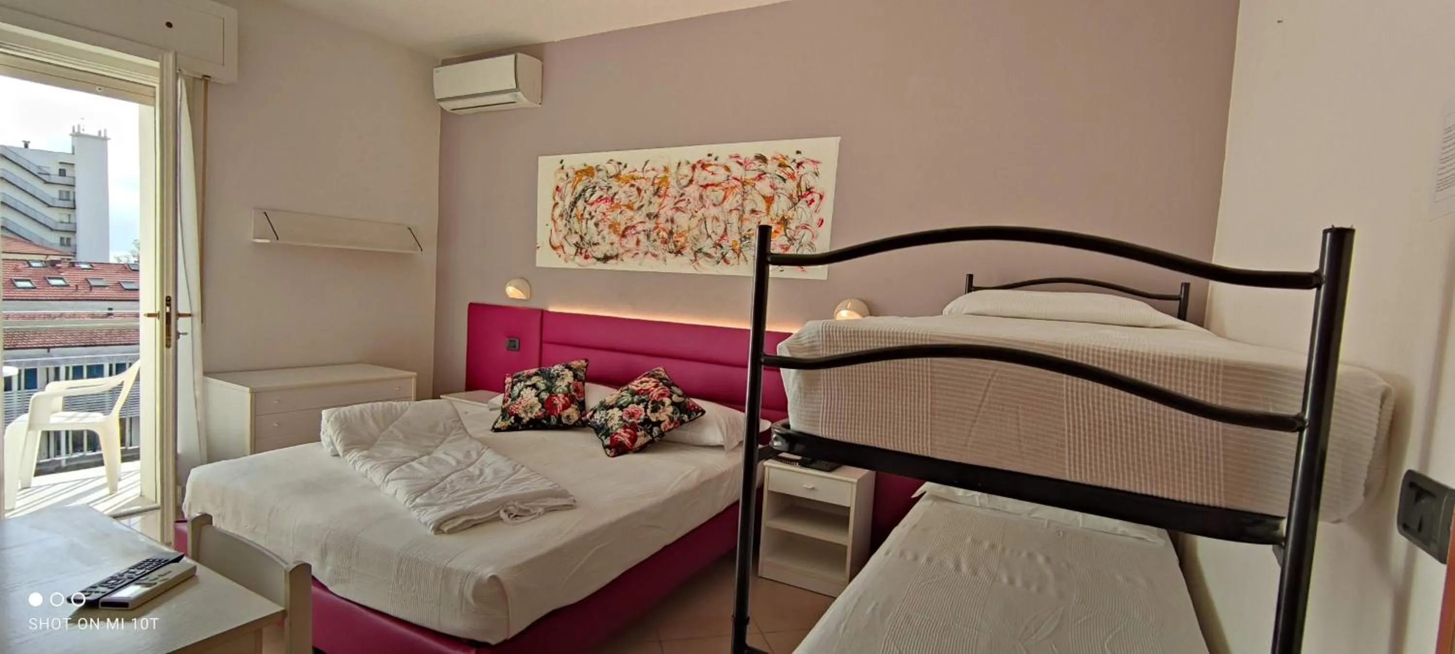 Bed in Hotel Villa Platani