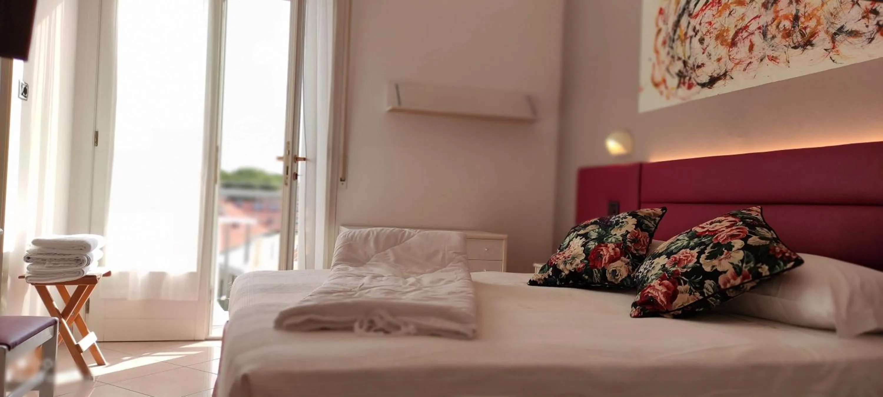 Bed in Hotel Villa Platani