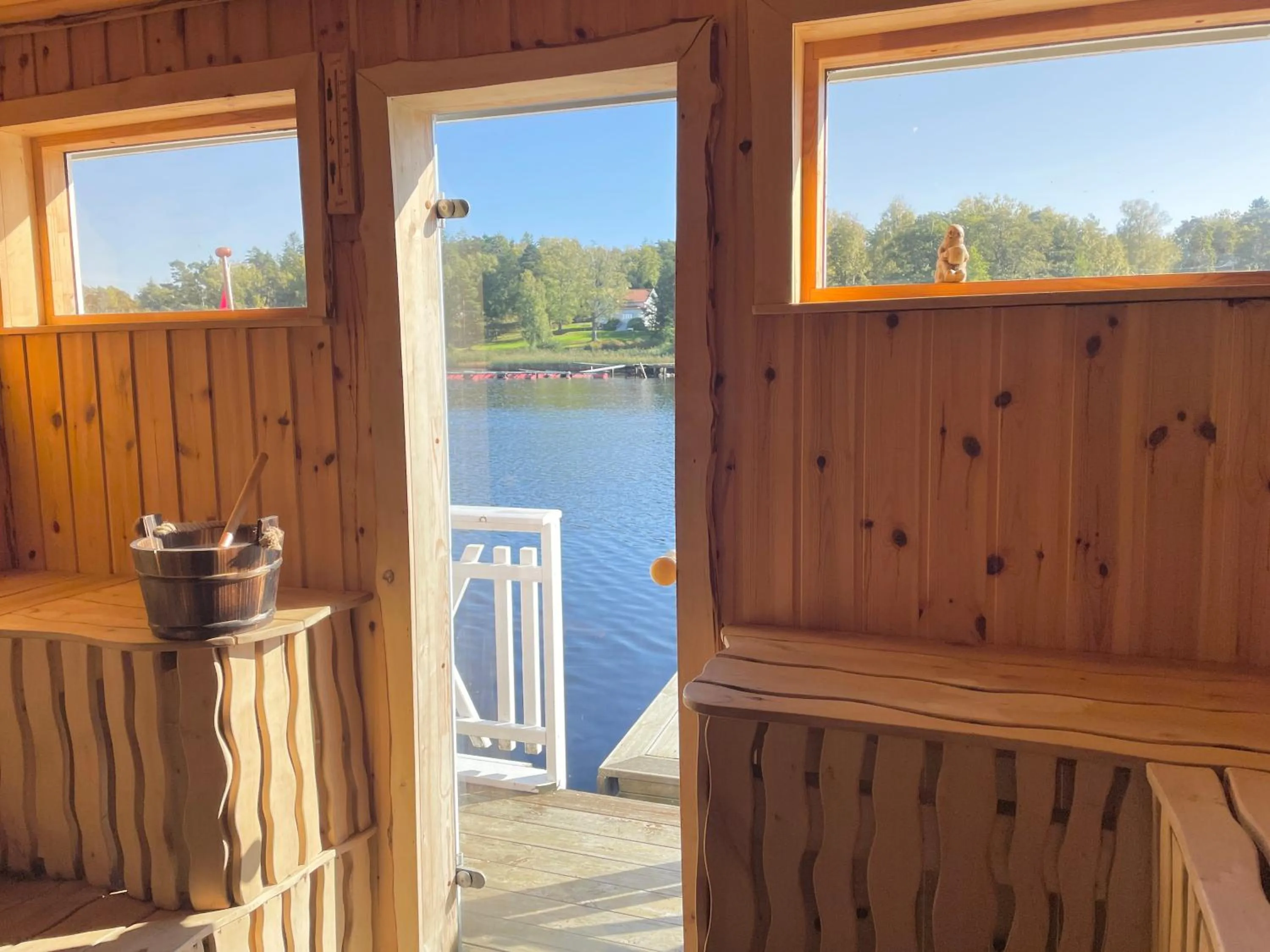 Sauna in Hankø Hotell & Spa