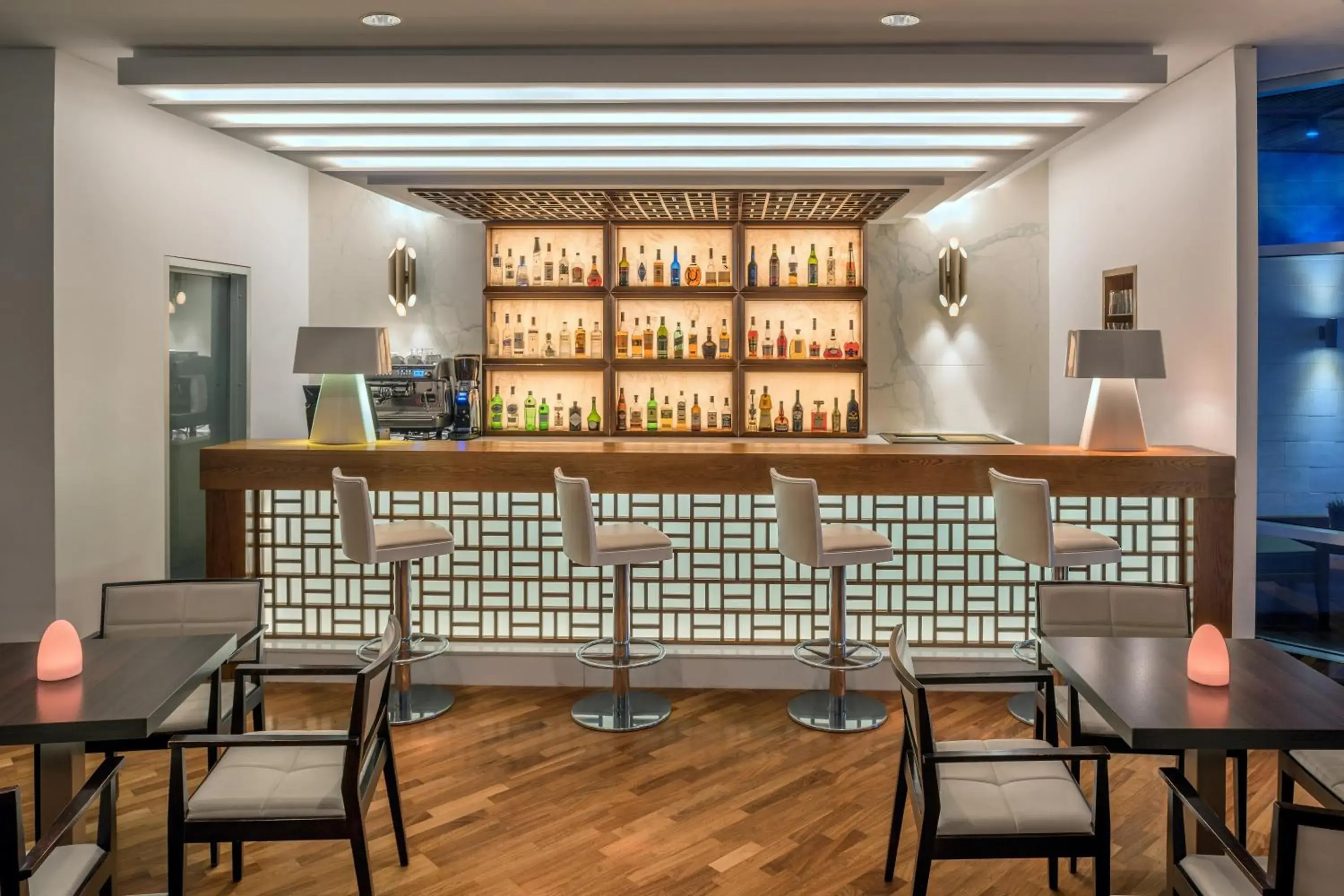 Lounge or bar in Mediterranean Beach Hotel Lounge or bar in Mediterranean Beach Hotel