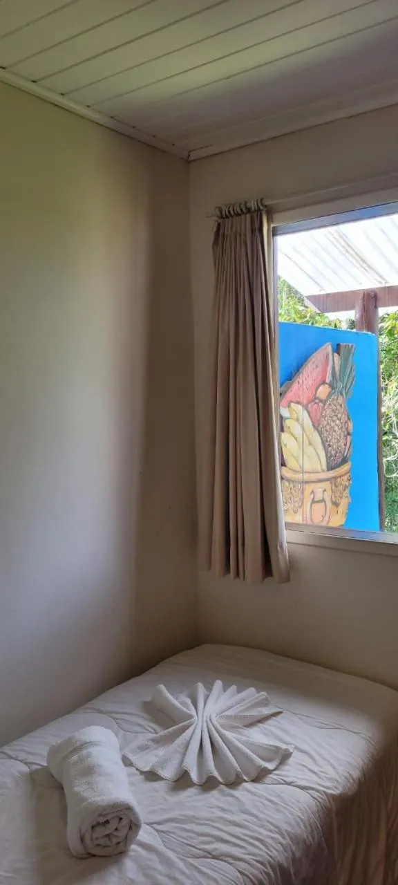 Bed in Pousada Vila Santa Barbara