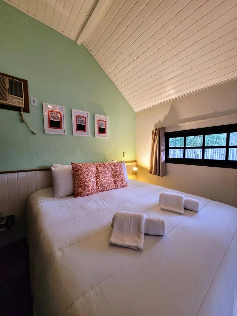 Bed in Pousada Vila Santa Barbara